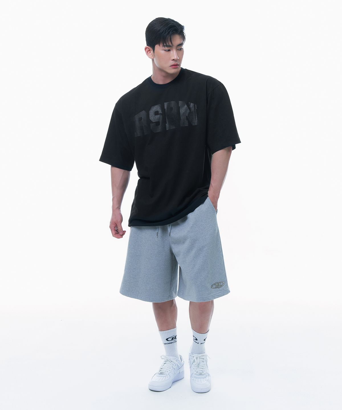 본투윈(BORN TO WIN) RSBN T-SHIRTS [BLACK]