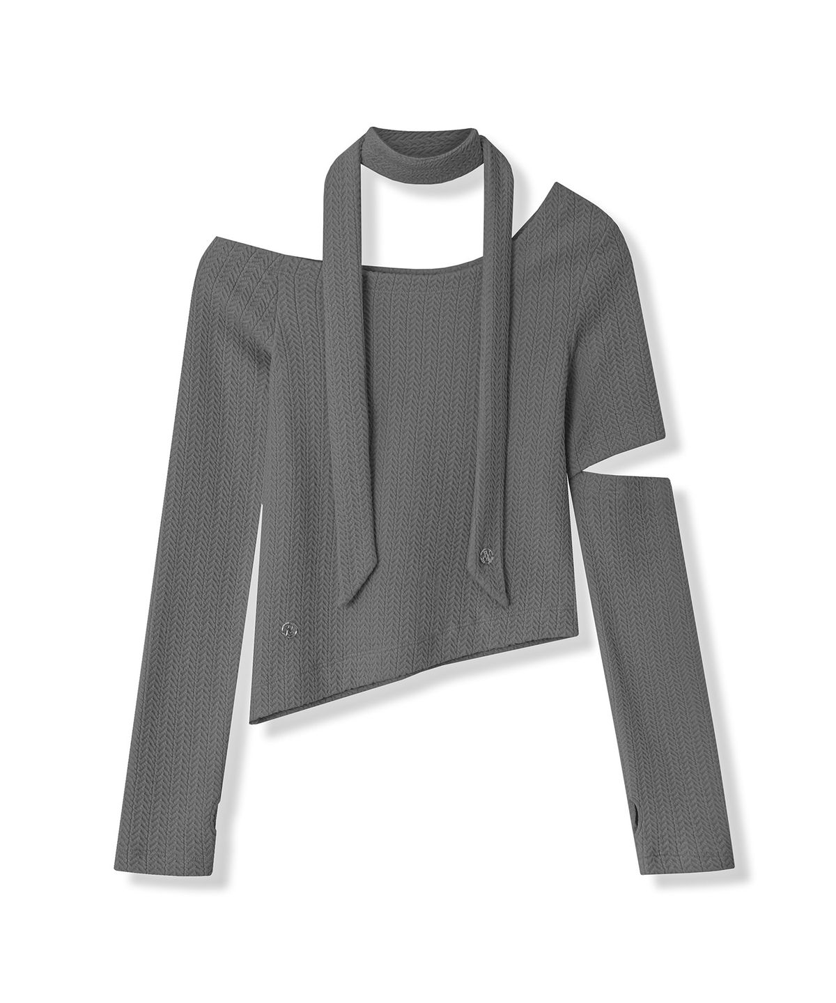 어반드레스(AVANDRESS) Bonnie Off-shoulder Scarf T-shirt - 5COL