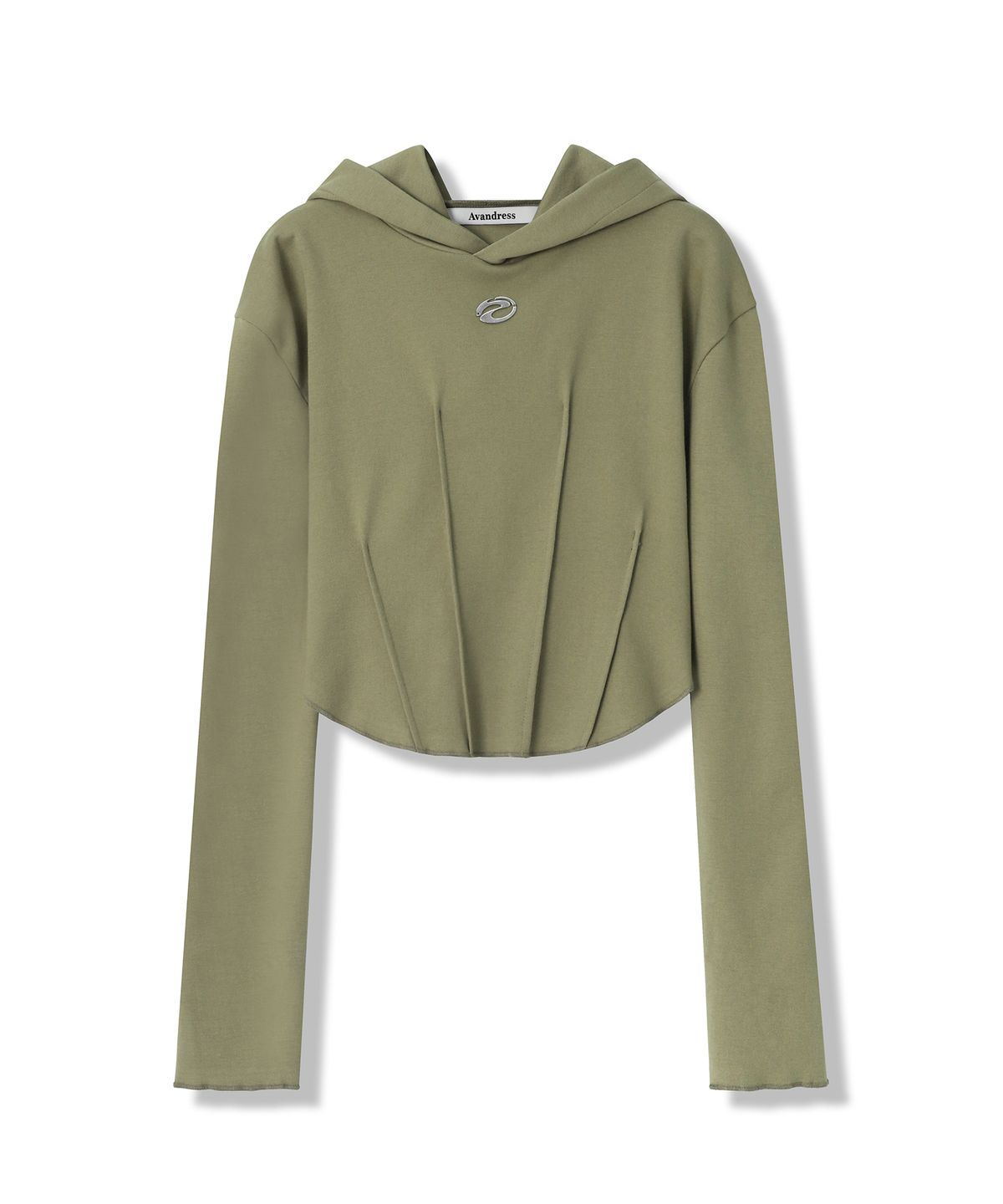 어반드레스(AVANDRESS) Piper Back Snap Hoody - 4COL