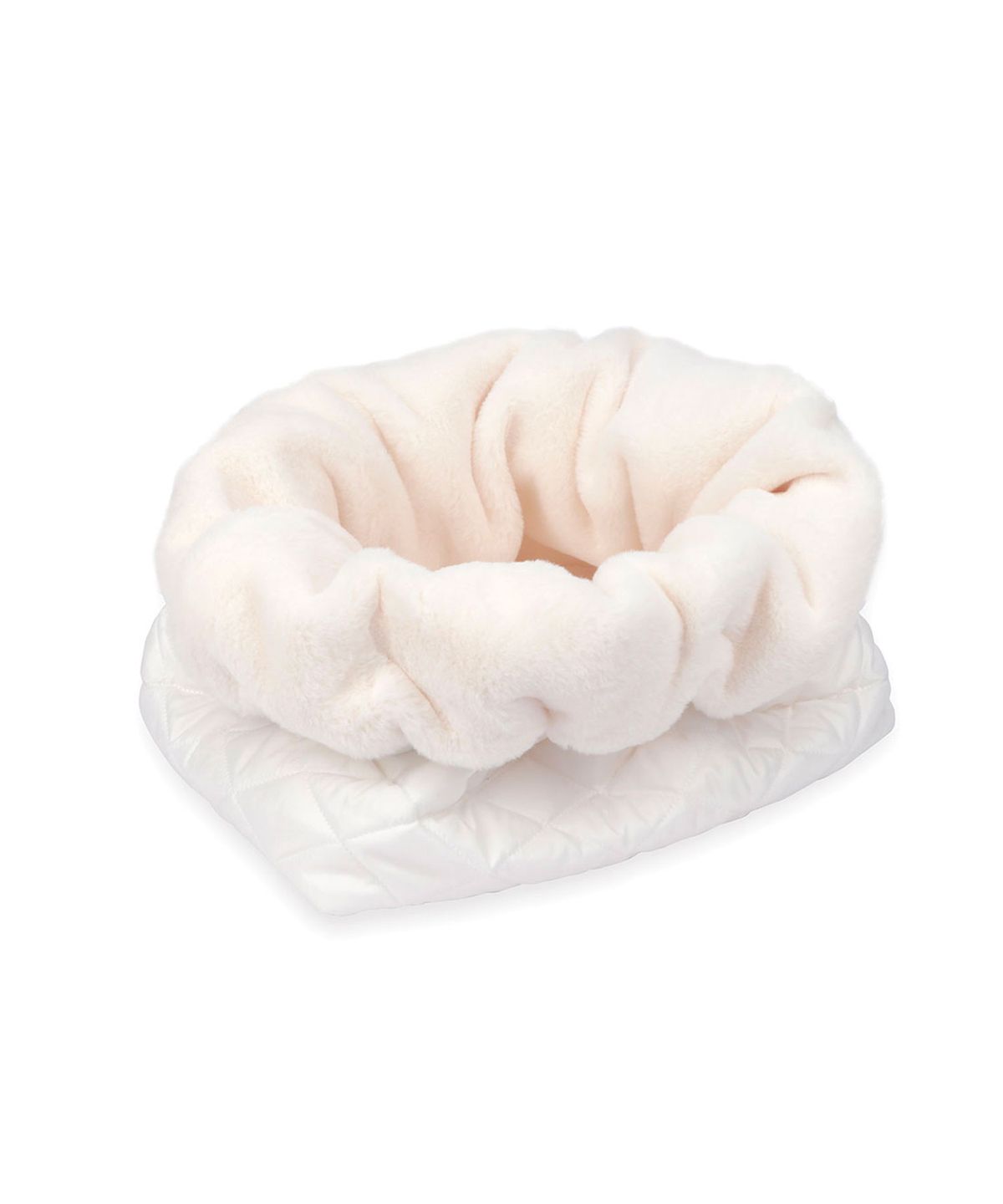 몽슈슈(MONCHOUCHOU) Double Fur Inner Bag White