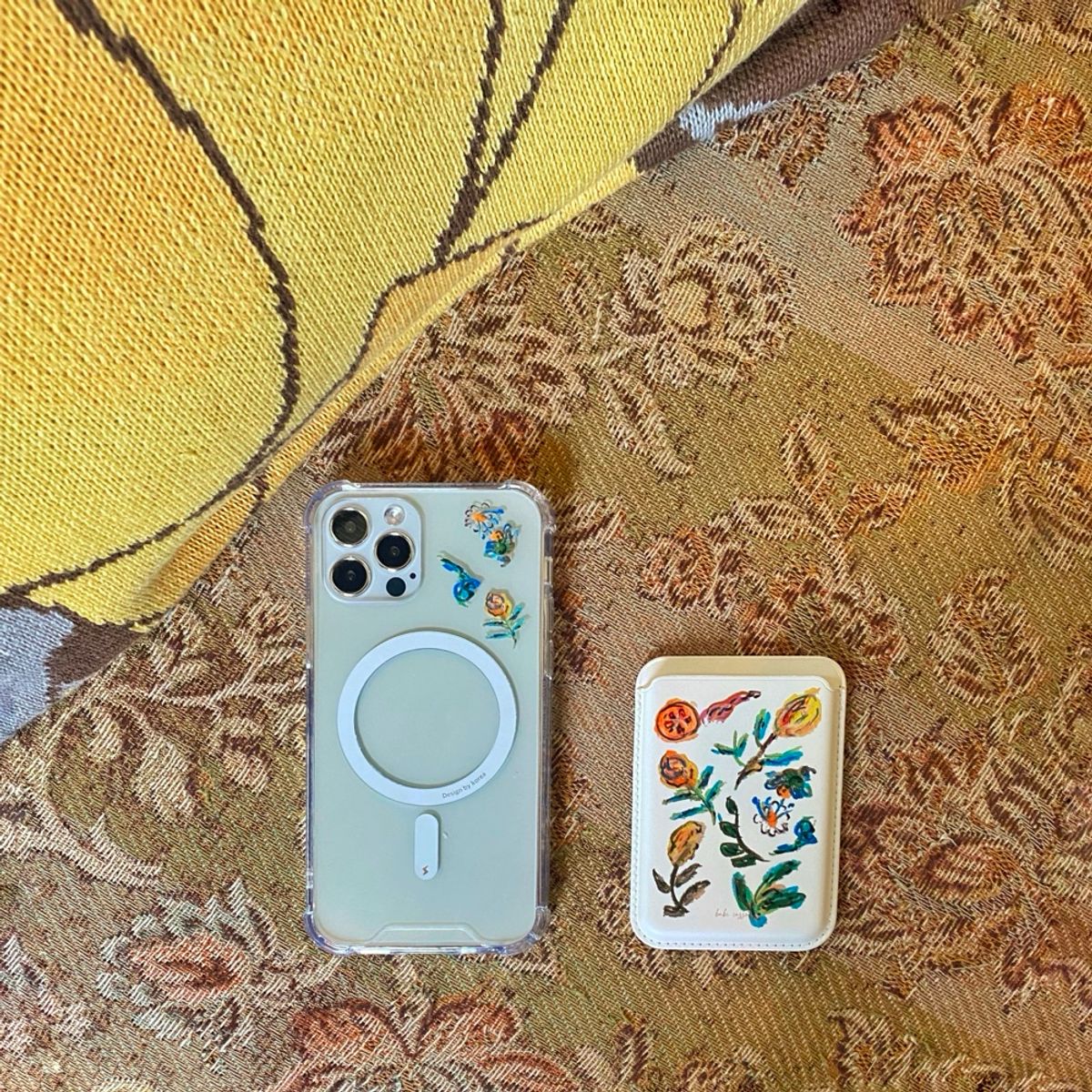 베비카소(BABICASSO) [Magsafe]Soft Case & Leather CardPocket Set