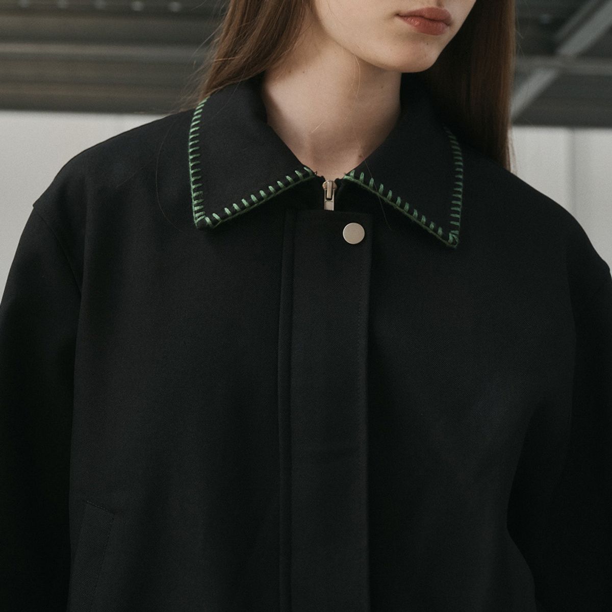 에이앤레이(AEIREI) AR_Green line casual jacket