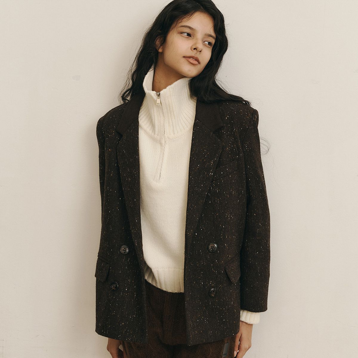 에이앤레이(AEIREI) AR_Vintage tweed woolen jacket