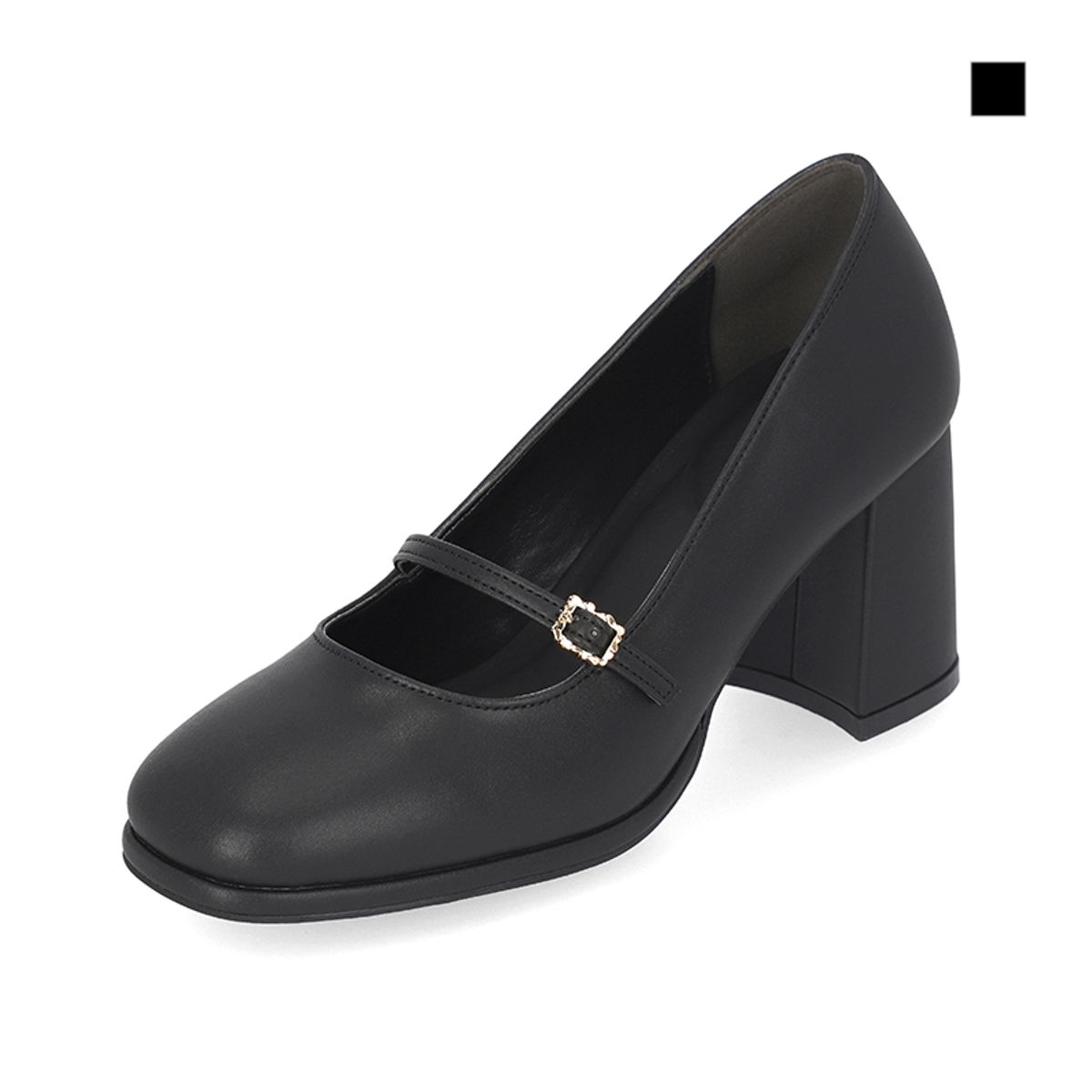 엘칸토(ELCANTO) 인텐스 여성 플랫폼 메리제인 펌프스 7.5cm LCWD06I413
