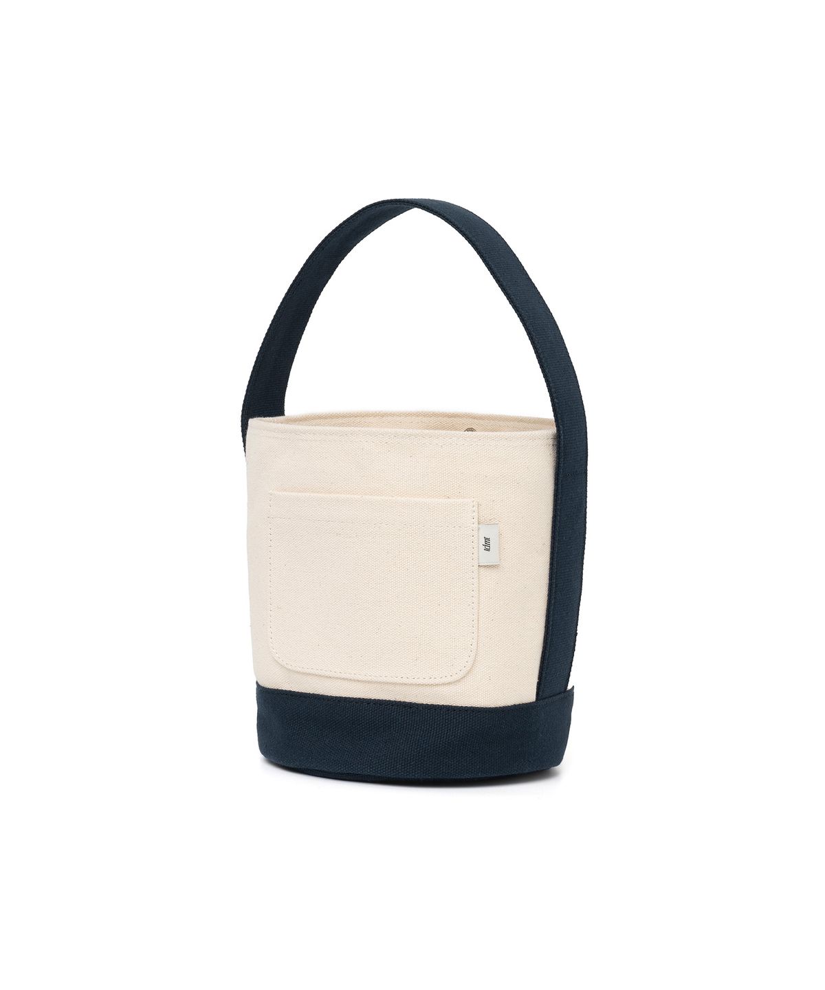 튜드먼트(TTUDEMENT) CANVAS BASKET BAG NAVY