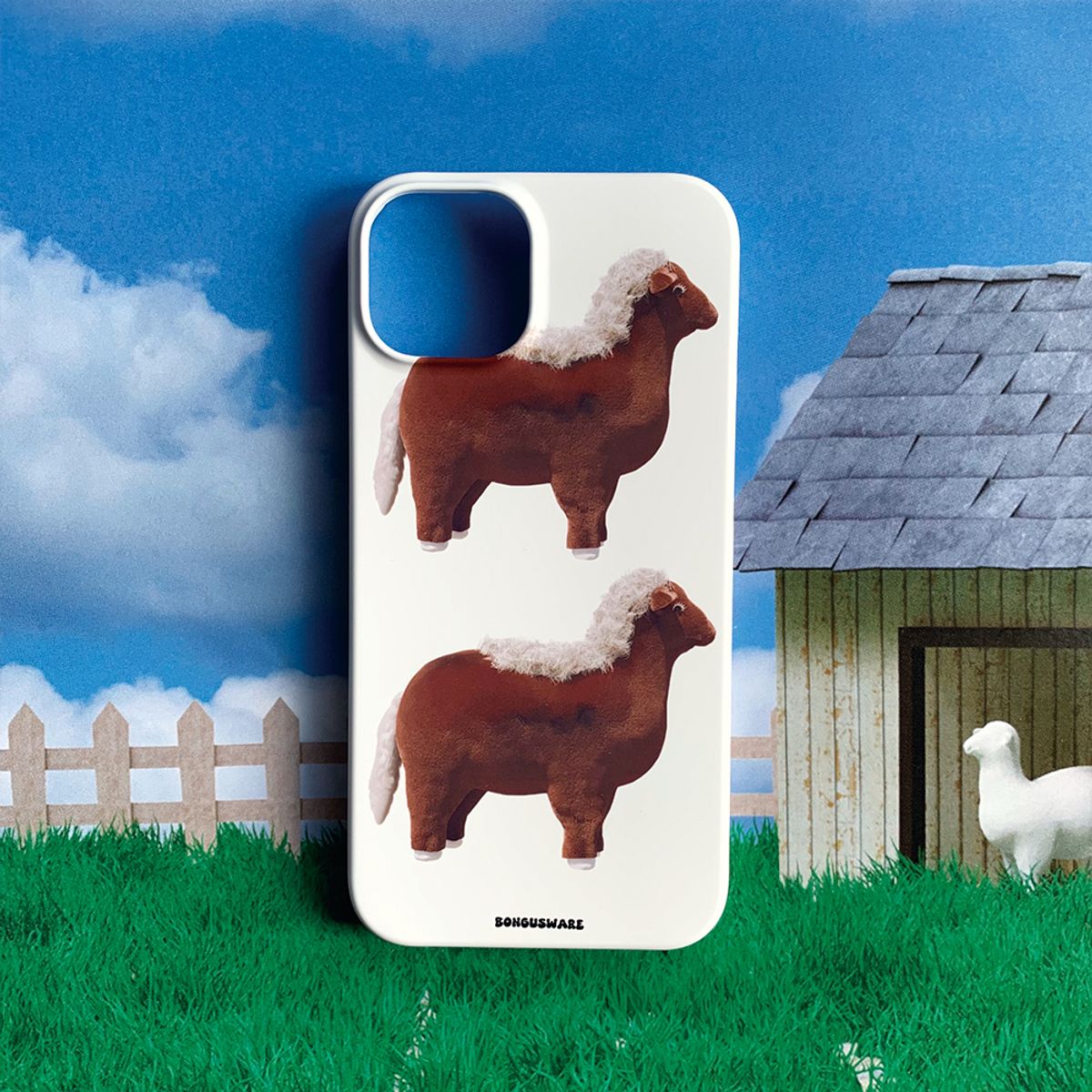 봉구스웨어(BONGUSWARE) SHEEP HORSE 폰케이스