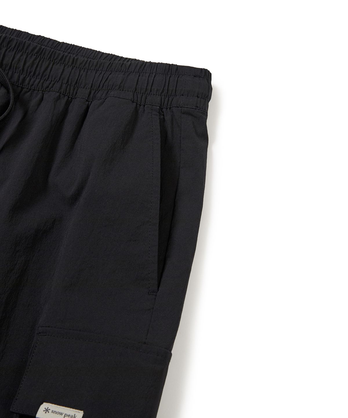스노우피크 어패럴(SNOWPEAK APPAREL) 루트 카고 조거 팬츠 Black (S24MMRPT60)