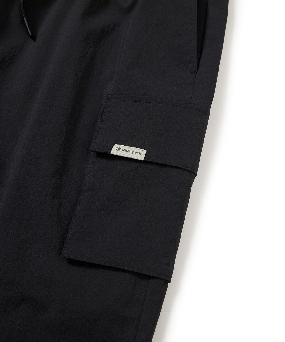 스노우피크 어패럴(SNOWPEAK APPAREL) 루트 카고 조거 팬츠 Black (S24MMRPT60)