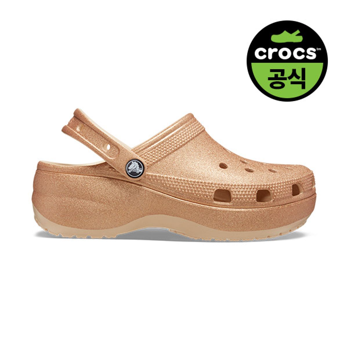 크록스(CROCS) 여성 클래식 플랫폼 글리터 클로그 W SHI (24SWCL207241)