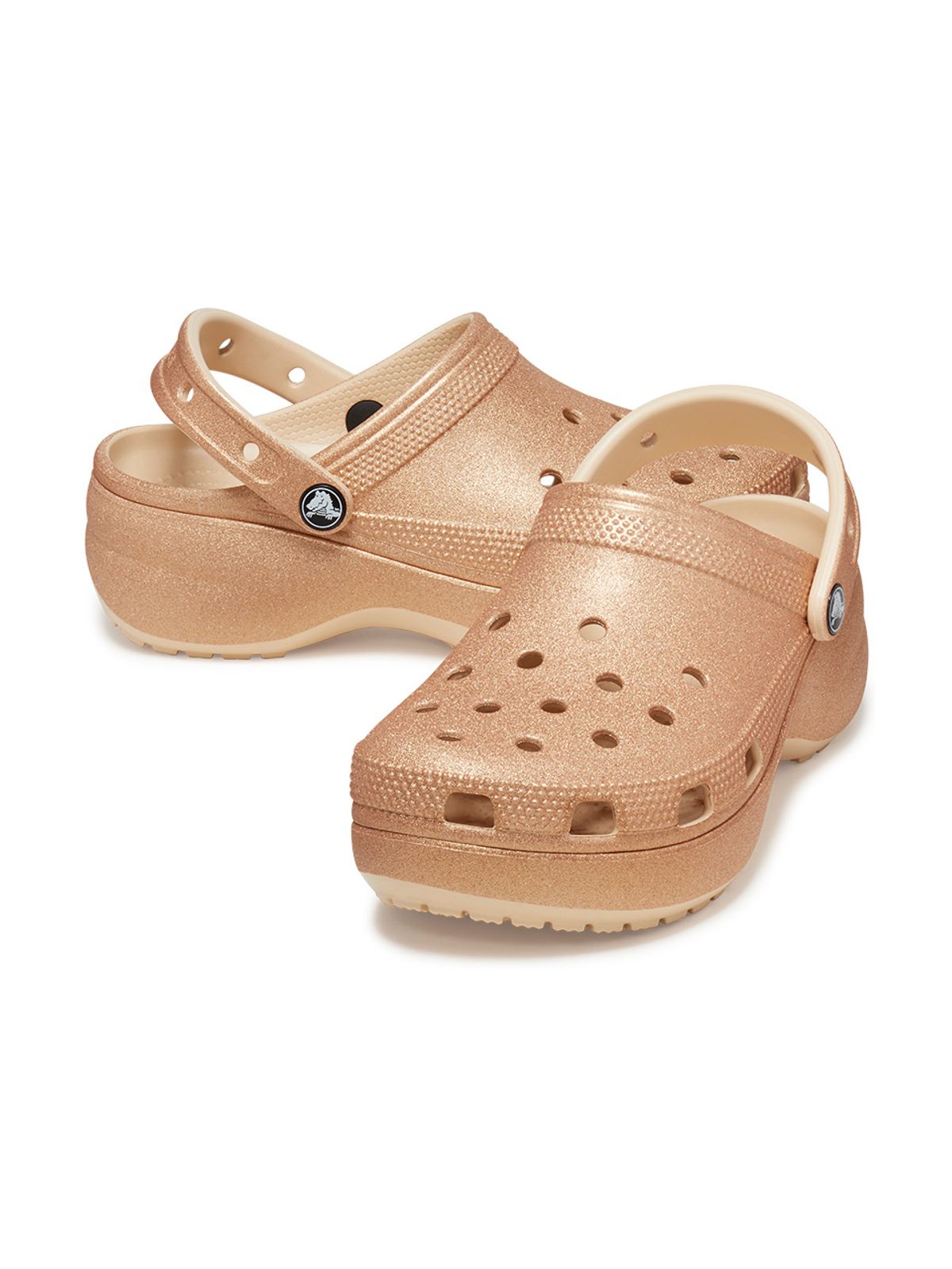 크록스(CROCS) 여성 클래식 플랫폼 글리터 클로그 W SHI (24SWCL207241)