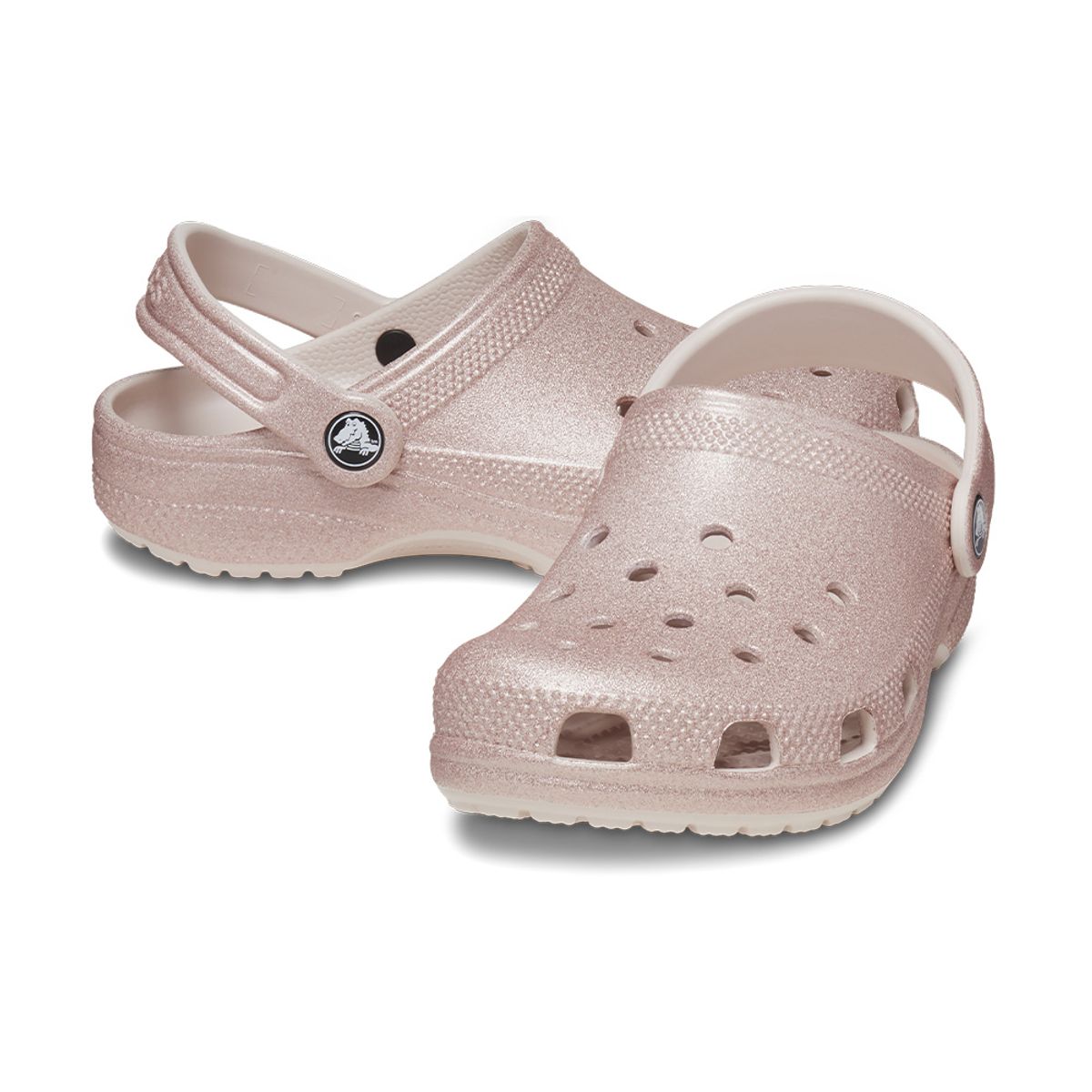 크록스키즈(CROCS KIDS) 유아 클래식 글리터 클로그 QUG (24SKCL206992)