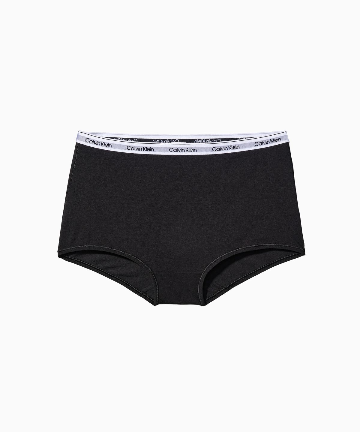 캘빈클라인 언더웨어(CALVIN KLEIN UNDERWEAR) 여성 모던 로고 미드라이즈 보이쇼츠_QD5195UB1
