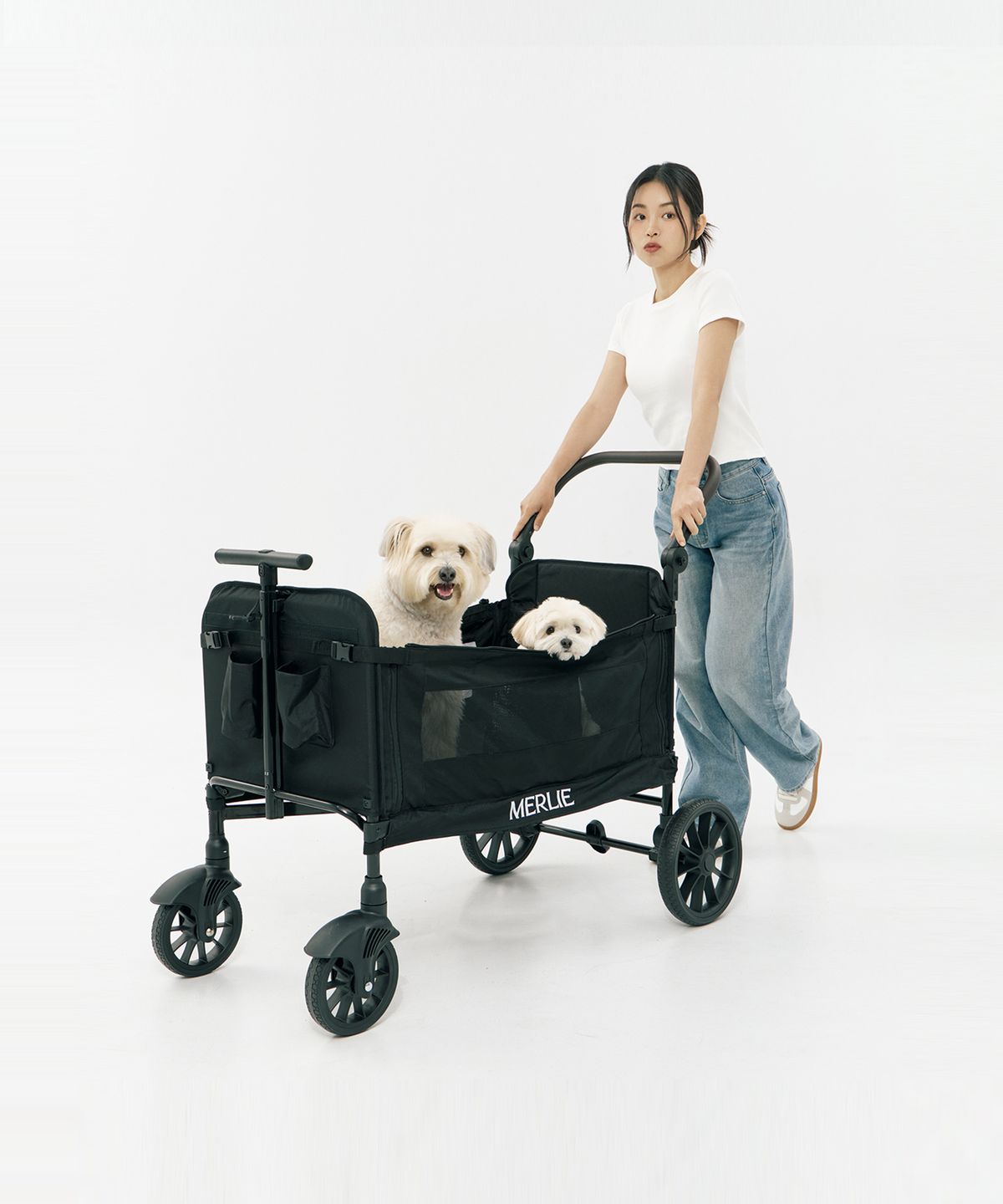 멀리(MERLIE) 강아지유모차 MW6