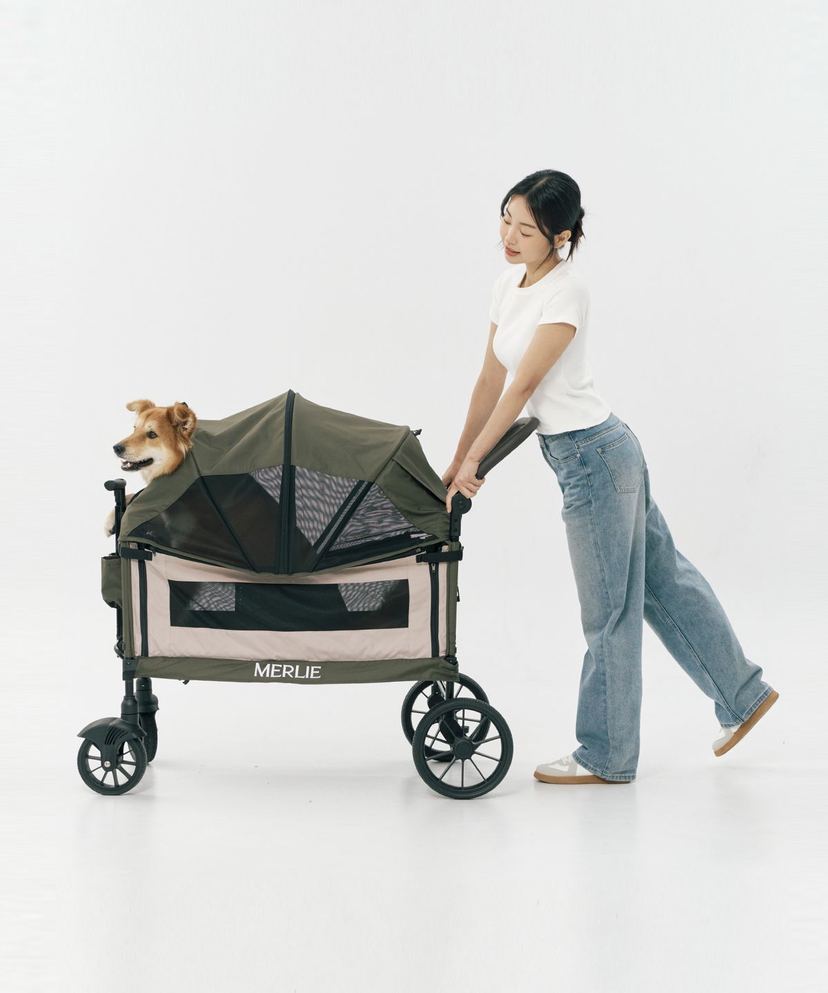 멀리(MERLIE) 강아지유모차 MW6