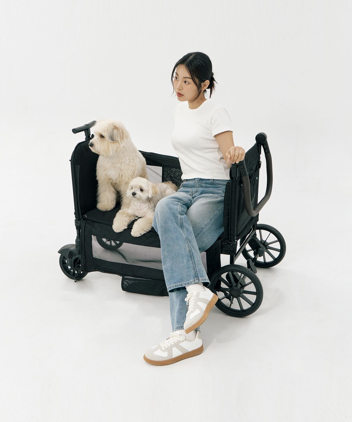 멀리(MERLIE) 강아지유모차 MW6