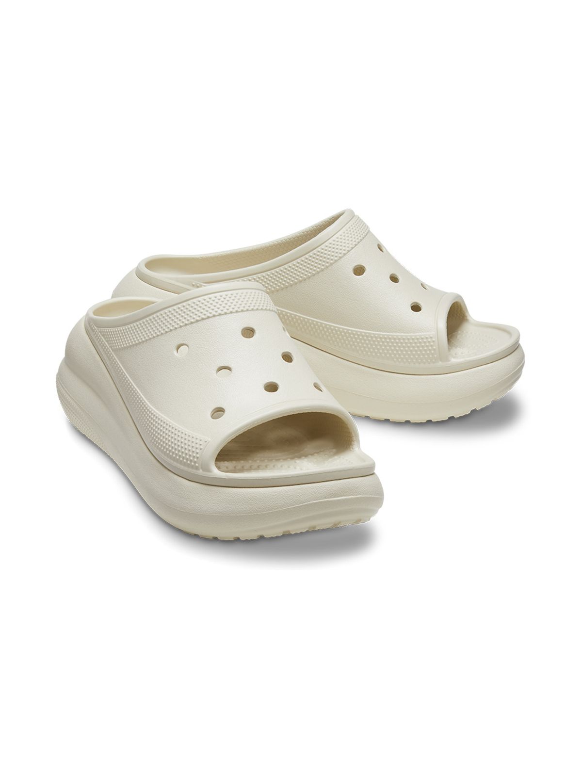 크록스(CROCS) 공용 크러쉬 슬라이드 BONE (24SUSD208731)