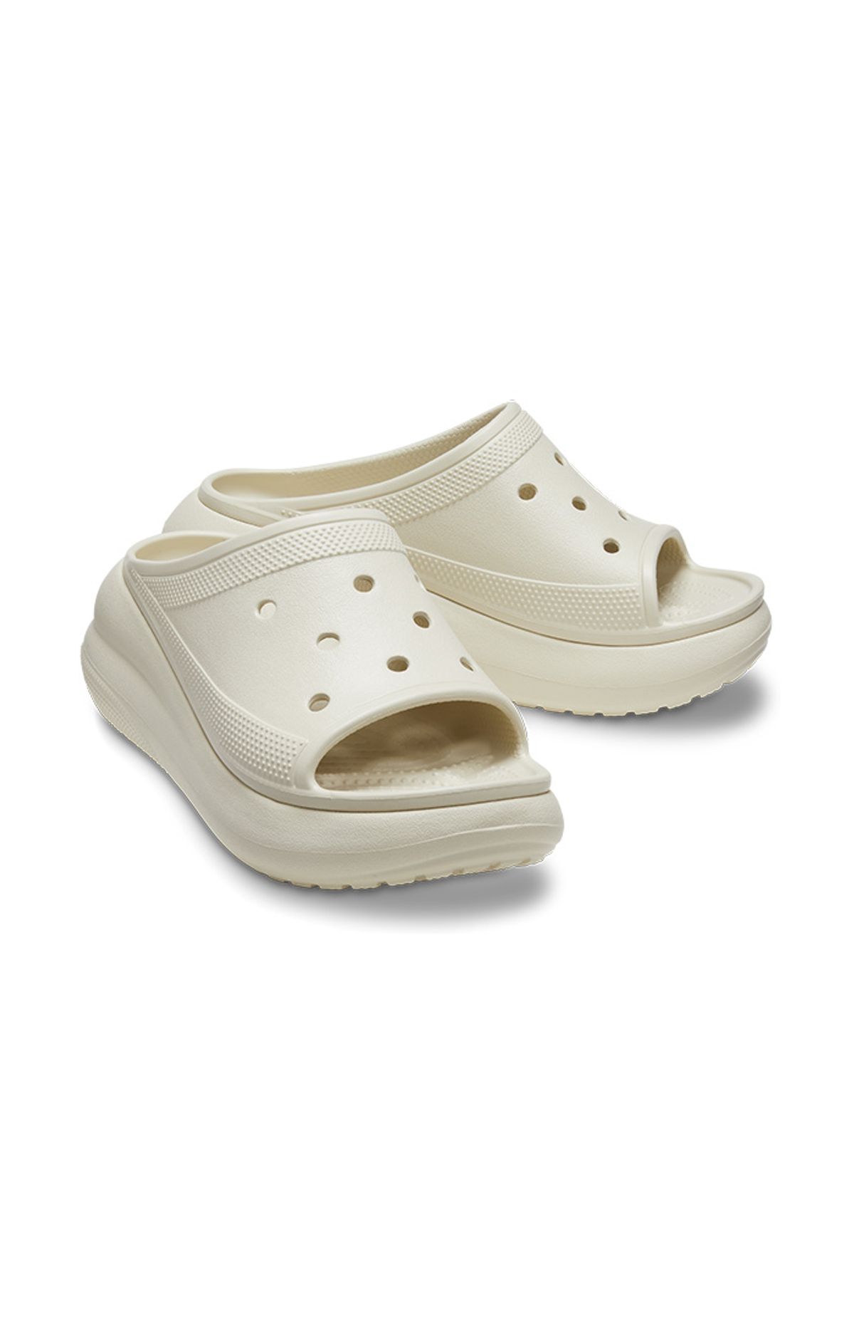 크록스(CROCS) 공용 크러쉬 슬라이드 BONE (24SUSD208731)