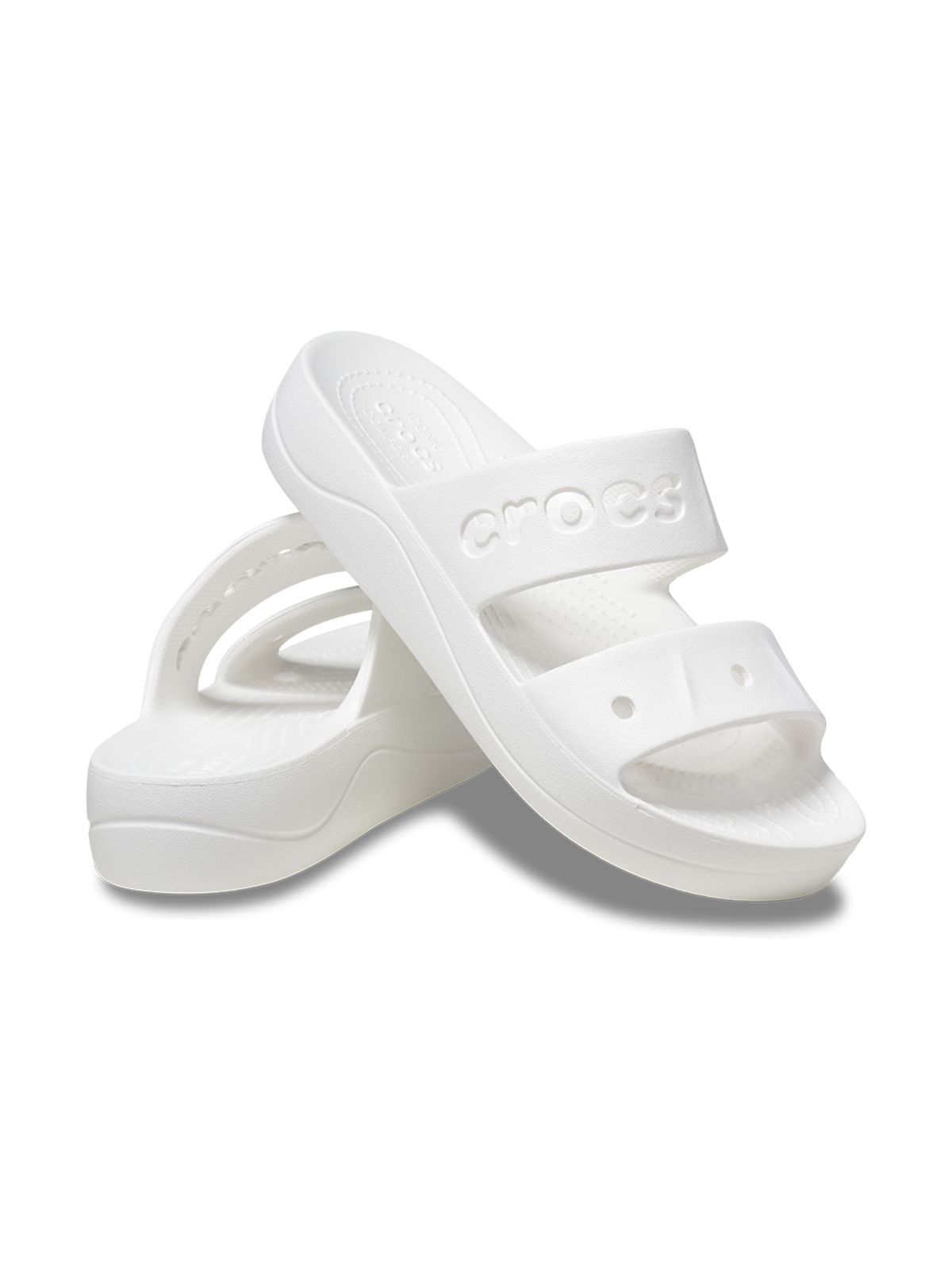 크록스(CROCS) 여성 BAYA PLATFORM SANDAL WT (24SWSD208188)