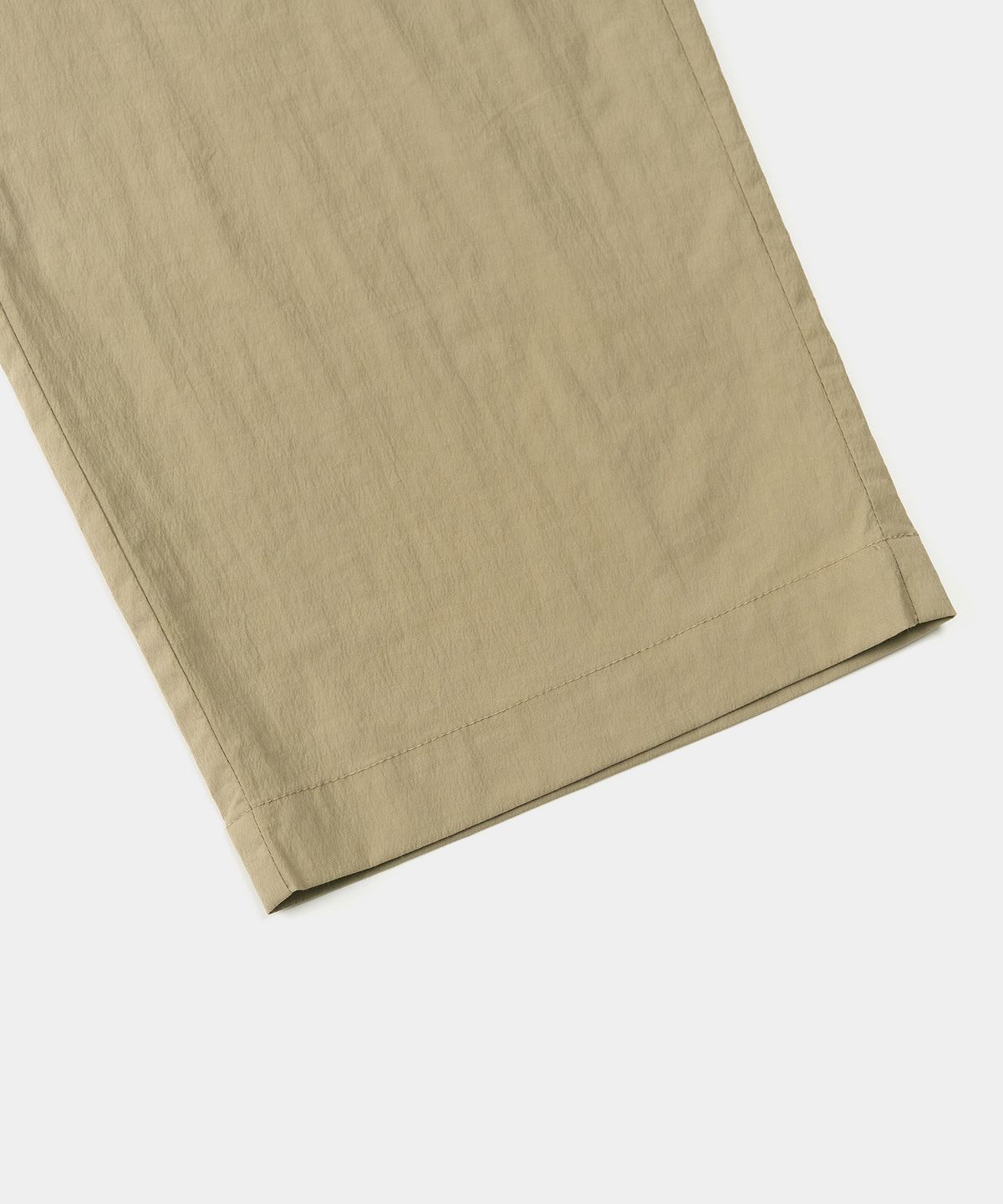 엑스컨테이너(EXCONTAINER) 핀턱 와이드 시어서커 팬츠 (BEIGE)