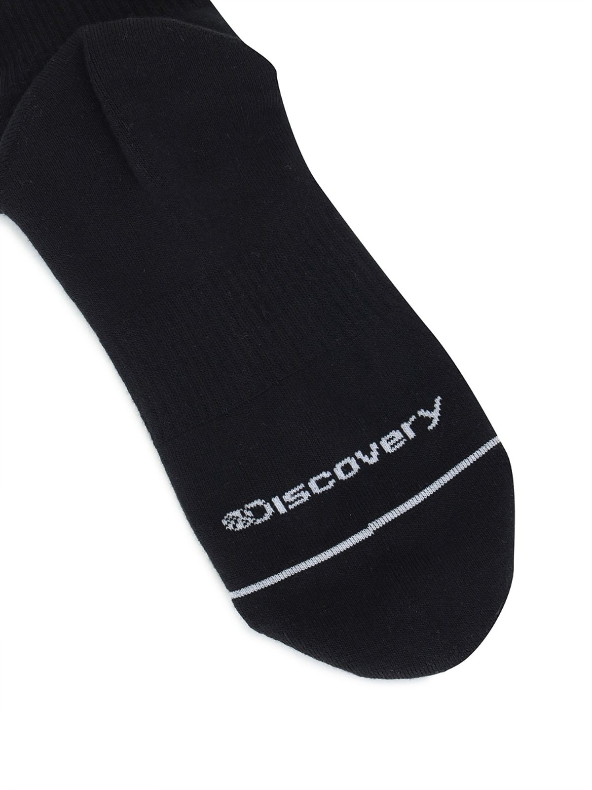 디스커버리 익스페디션(DISCOVERY EXPEDITION) 더블로고 솔리드 하이삭스 (BLACK)
