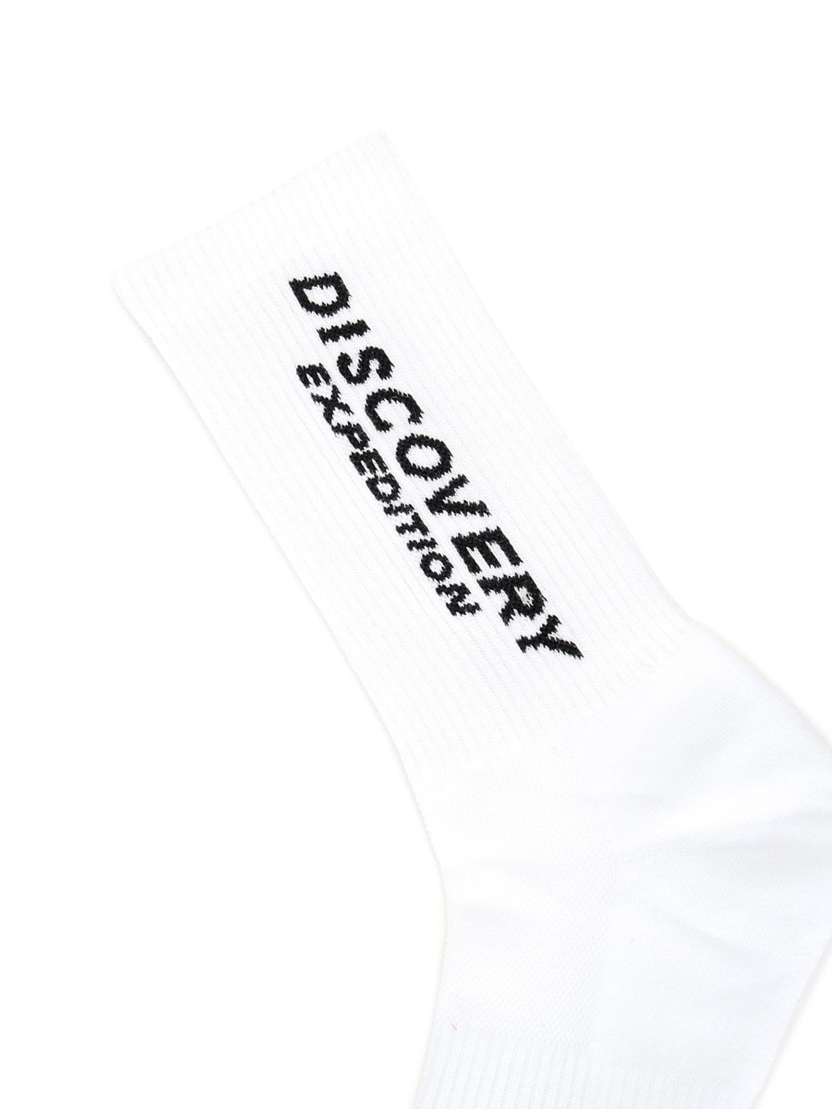 디스커버리 익스페디션(DISCOVERY EXPEDITION) 더블로고 솔리드 하이삭스 (WHITE)