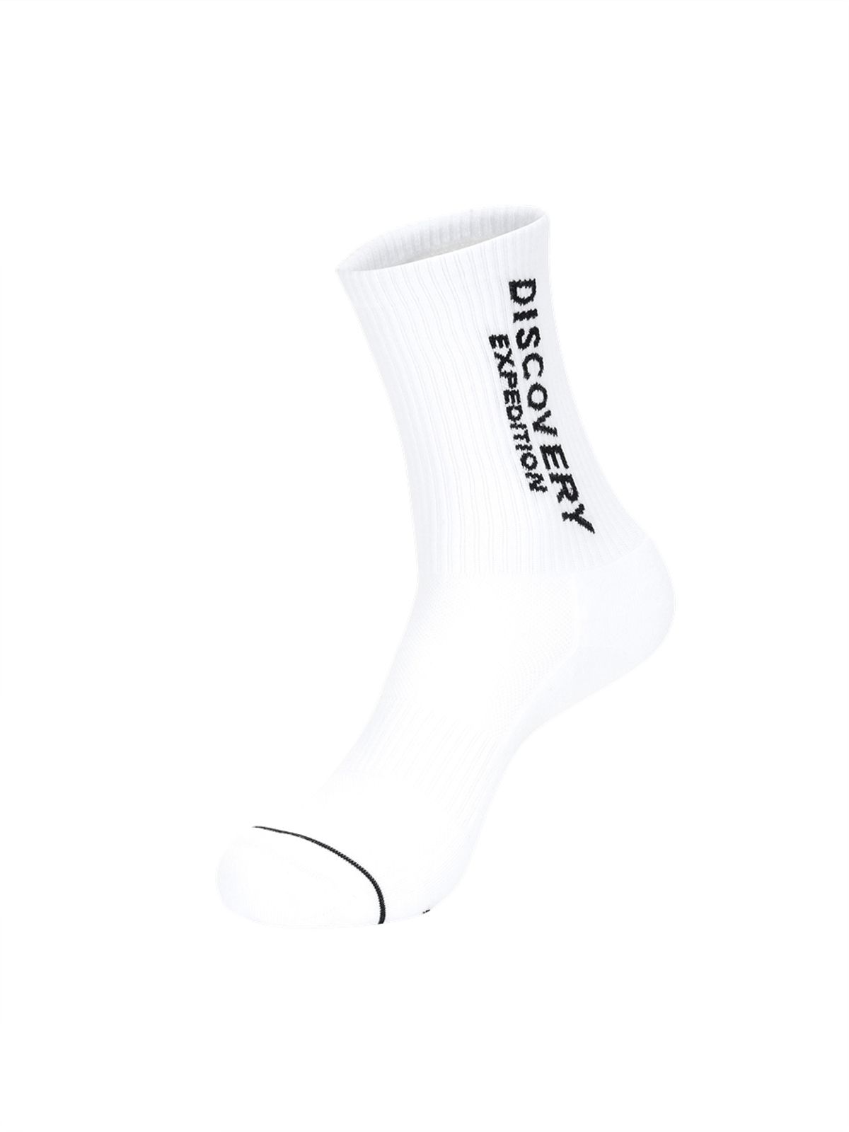 디스커버리 익스페디션(DISCOVERY EXPEDITION) 더블로고 솔리드 하이삭스 (WHITE)