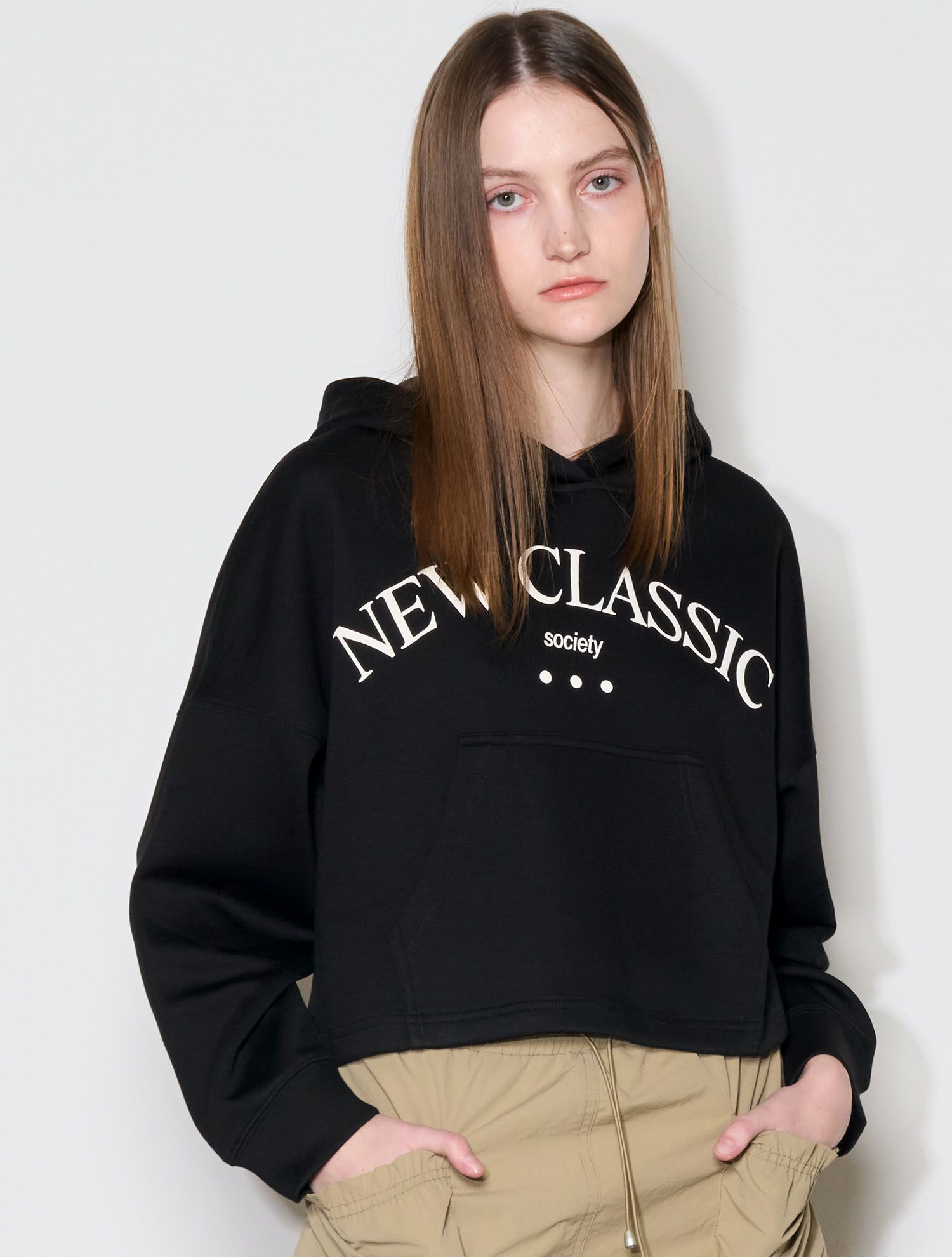 ★GENERAL IDEA★ GNRL ESSENTIAL SWEATSHIRT BLACK WBD1L02513 MUSINSA | GENERAL IDEA Essential New Classic Hoodie [BLACK