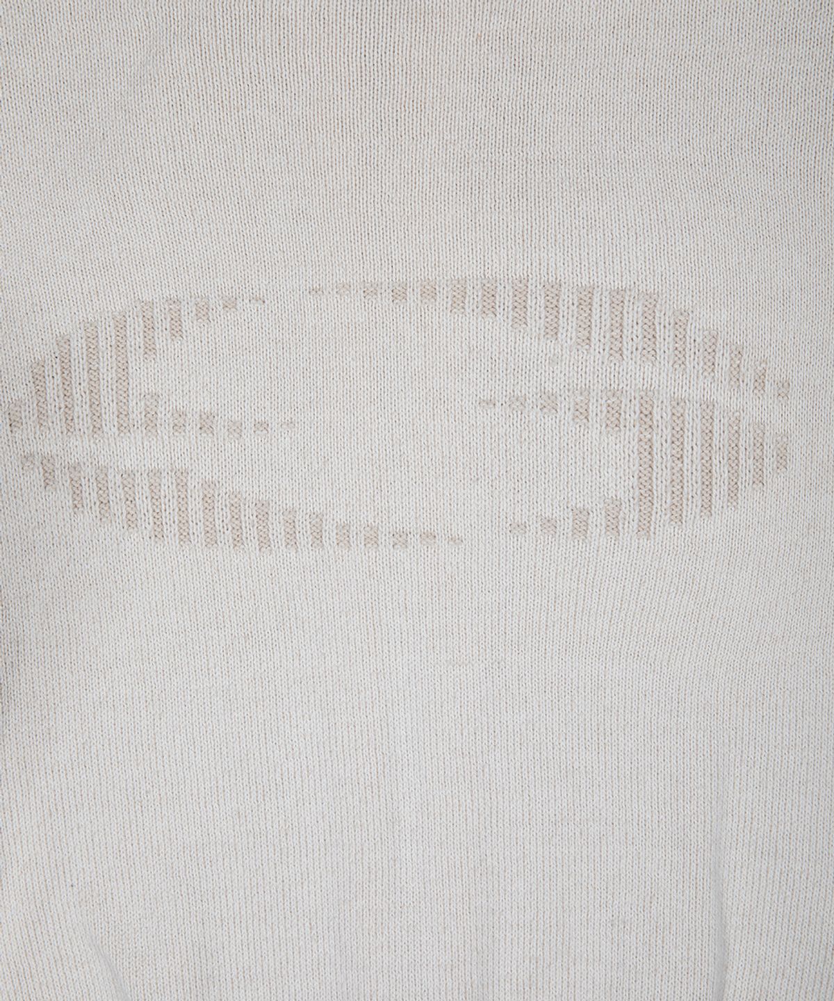 그레일즈(GRAILZ) OVAL KNIT ZIP UP [IVORY]