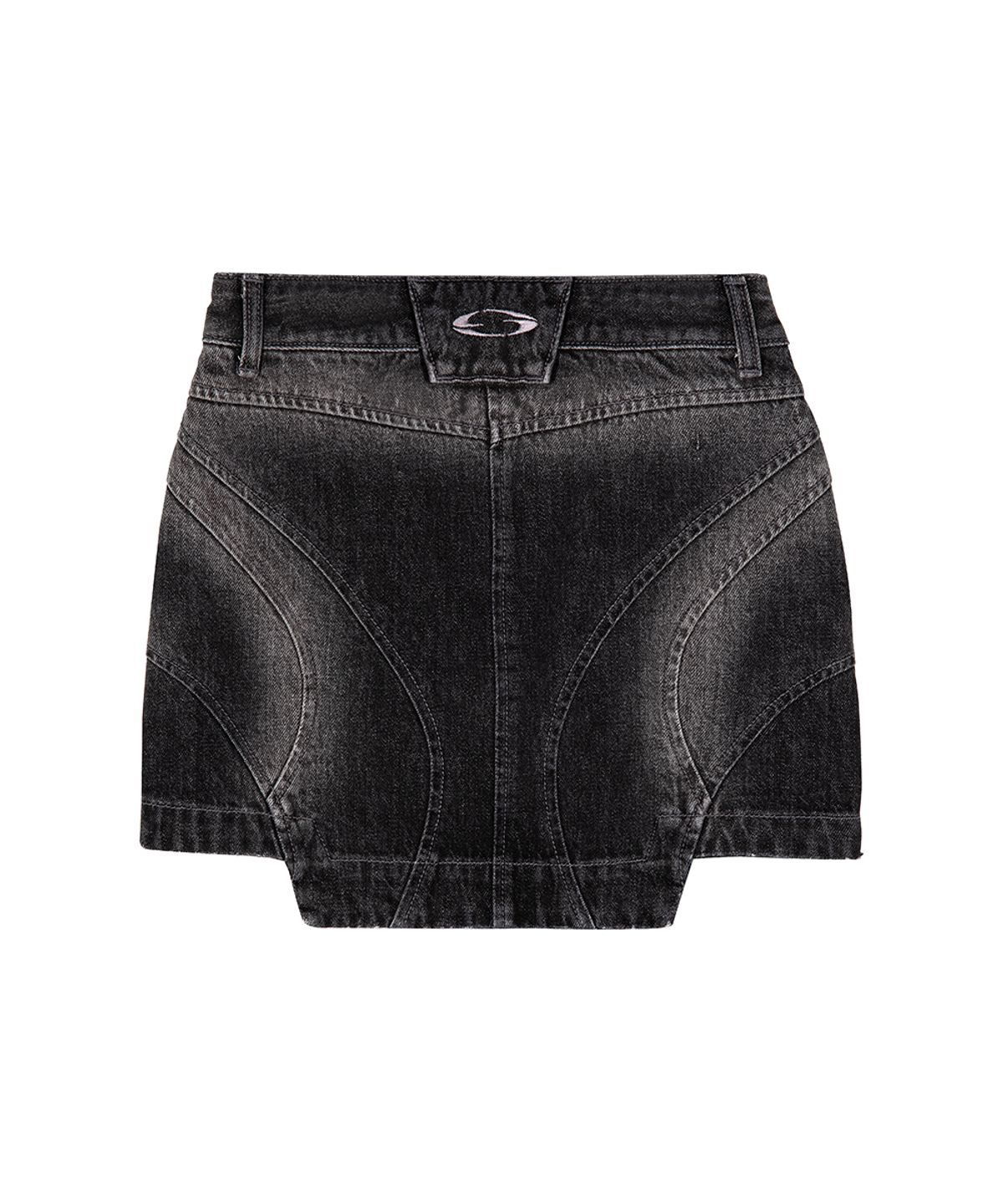 그레일즈(GRAILZ) SPRAY BIKER SKIRT [BLACK]