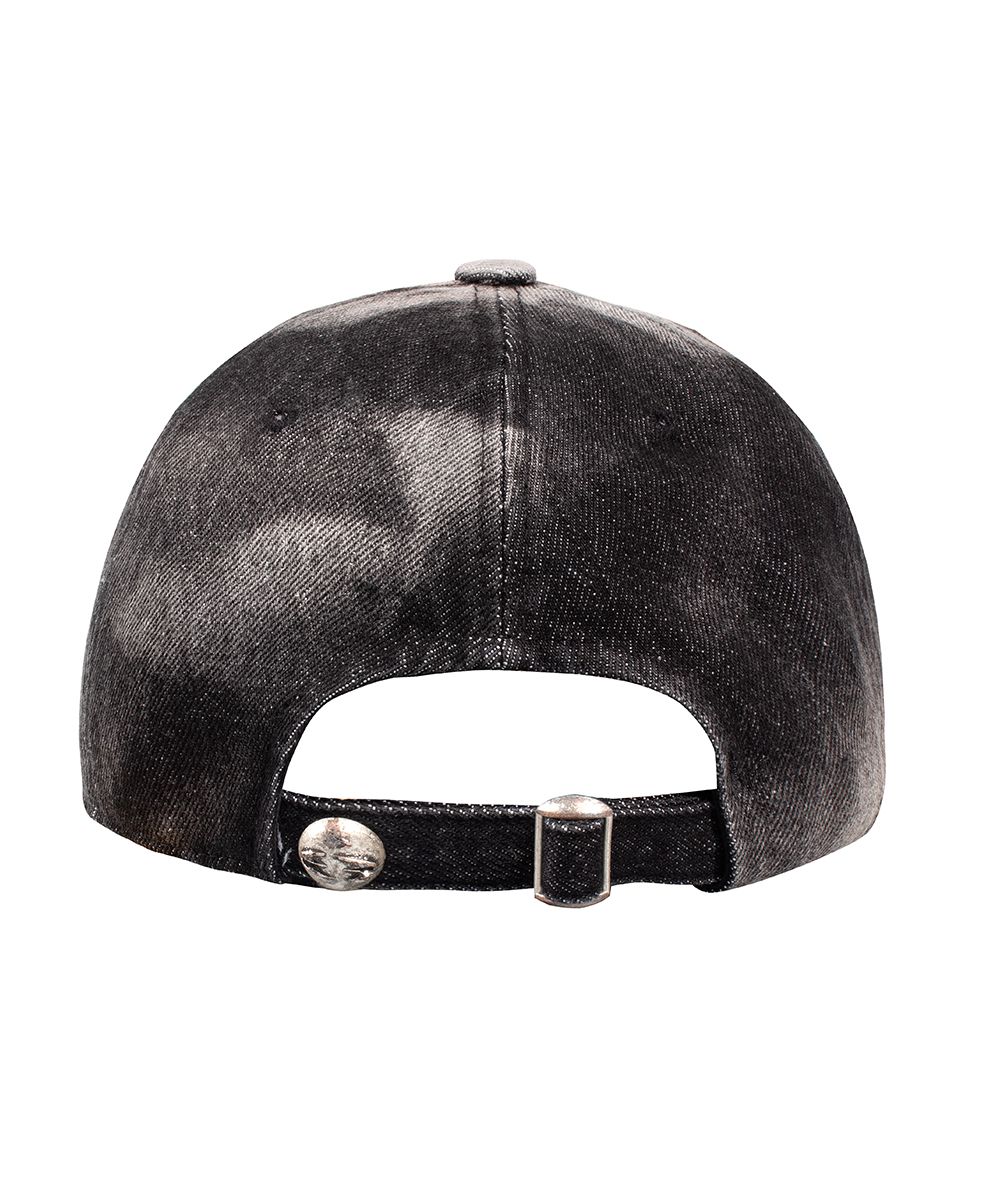 DENIM OVAL LOGO CAP [BLACK] - GRAILZ