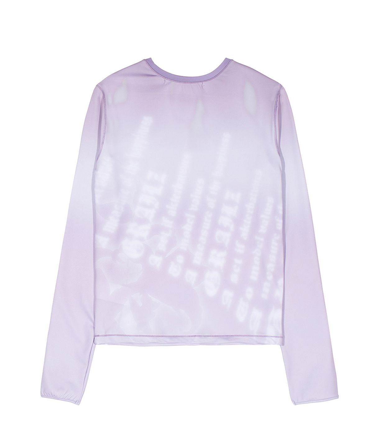 그레일즈(GRAILZ) BLUR LETTERING TOP [PINK]