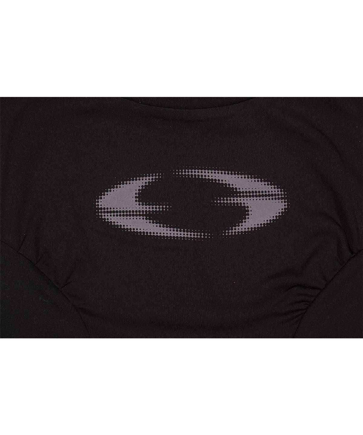 그레일즈(GRAILZ) RIBBON MOCKNECK TOP [BLACK]