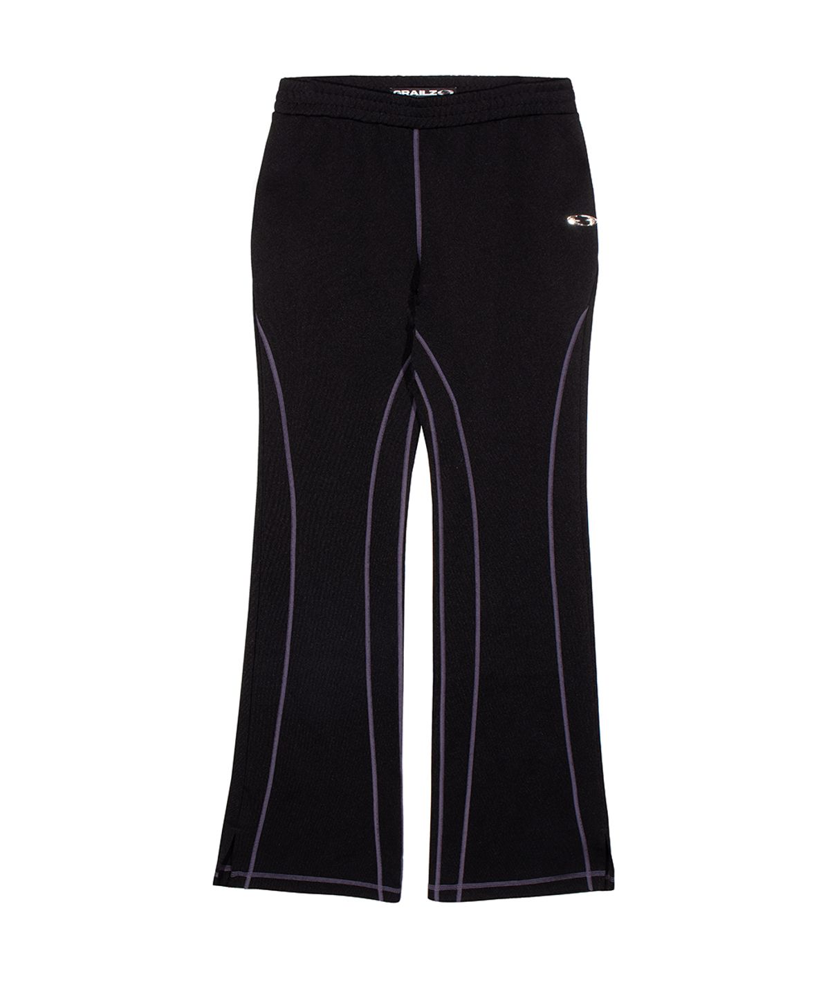 그레일즈(GRAILZ) STRECH FLARE PANTS [BLACK]