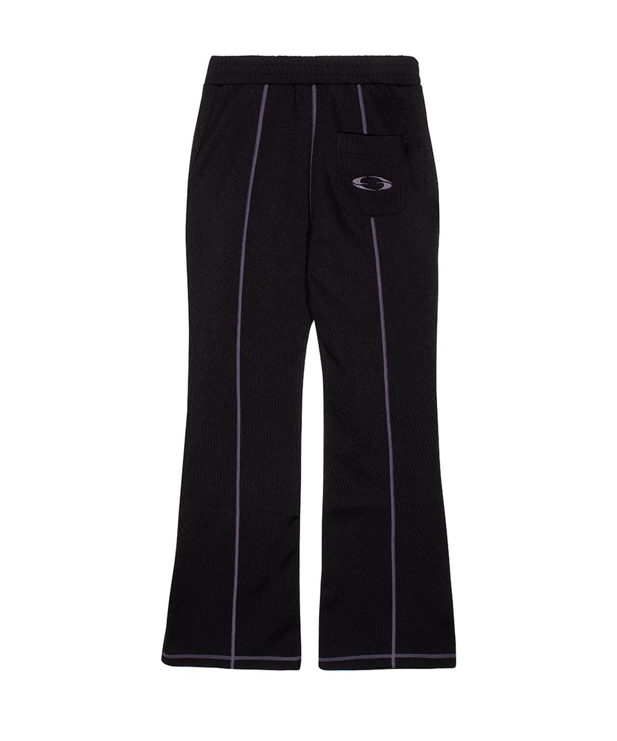 그레일즈(GRAILZ) STRECH FLARE PANTS [BLACK]