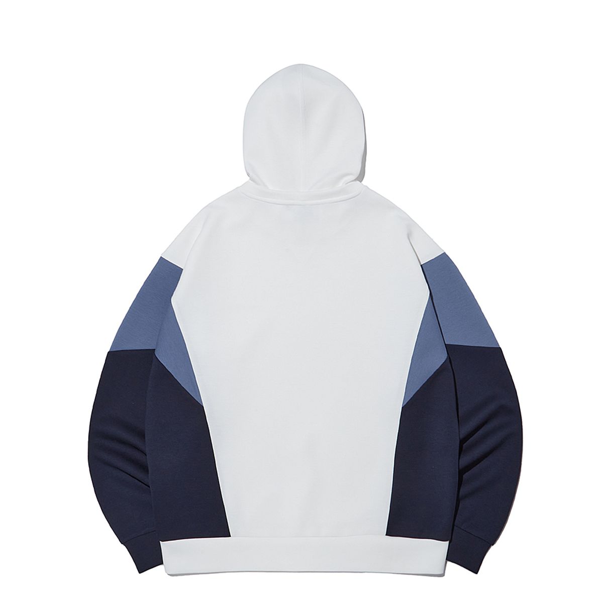 인터크루(INTERCREW) [24SS] 블럭 후드풀오버(시밀러) 화이트 ITY1TH06AWH