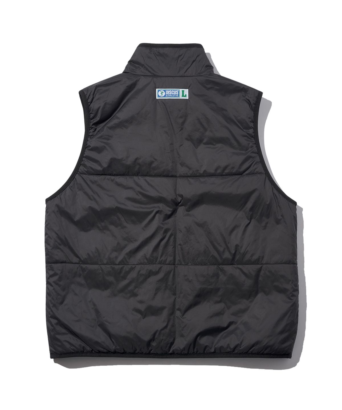 디스커스 애슬레틱(DISCUS ATHLETIC) 나일론 로고 베스트 라이트 블루