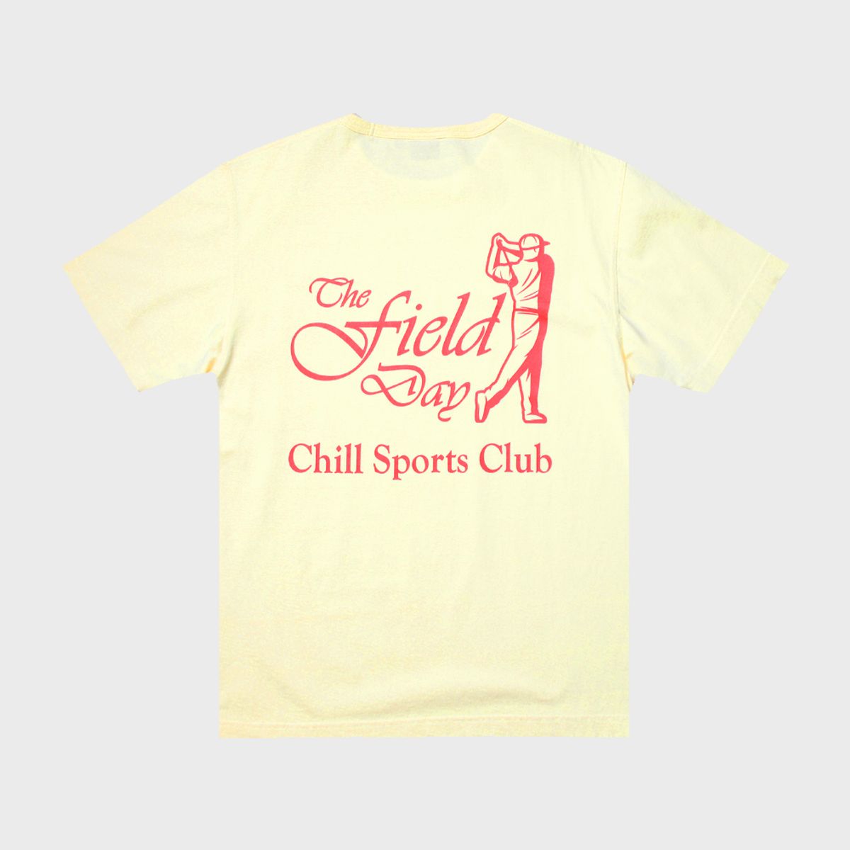 칠스포츠클럽(CHILL SPORTS CLUB) 플레이 골프 라이트 빈티지 옐로우