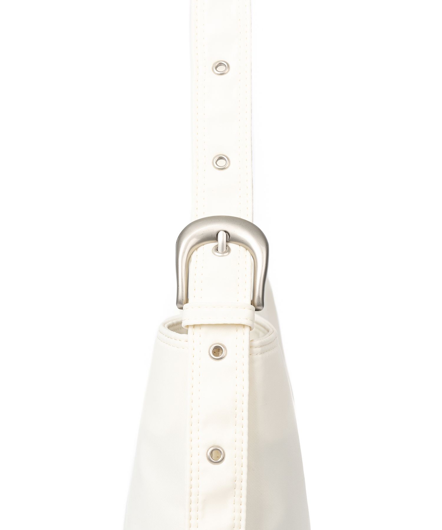 MUSINSA | HAH ARCHIVE 3-Way Belted Bag (Ivory)