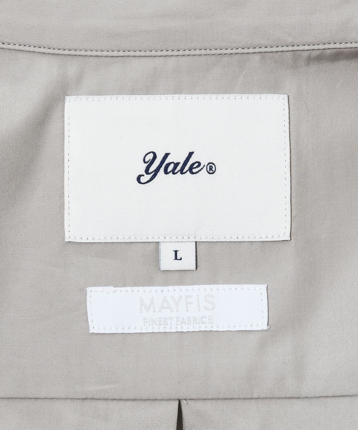 예일(YALE) 120S 하이카운트 비즈니스 포켓 셔츠 그레이
