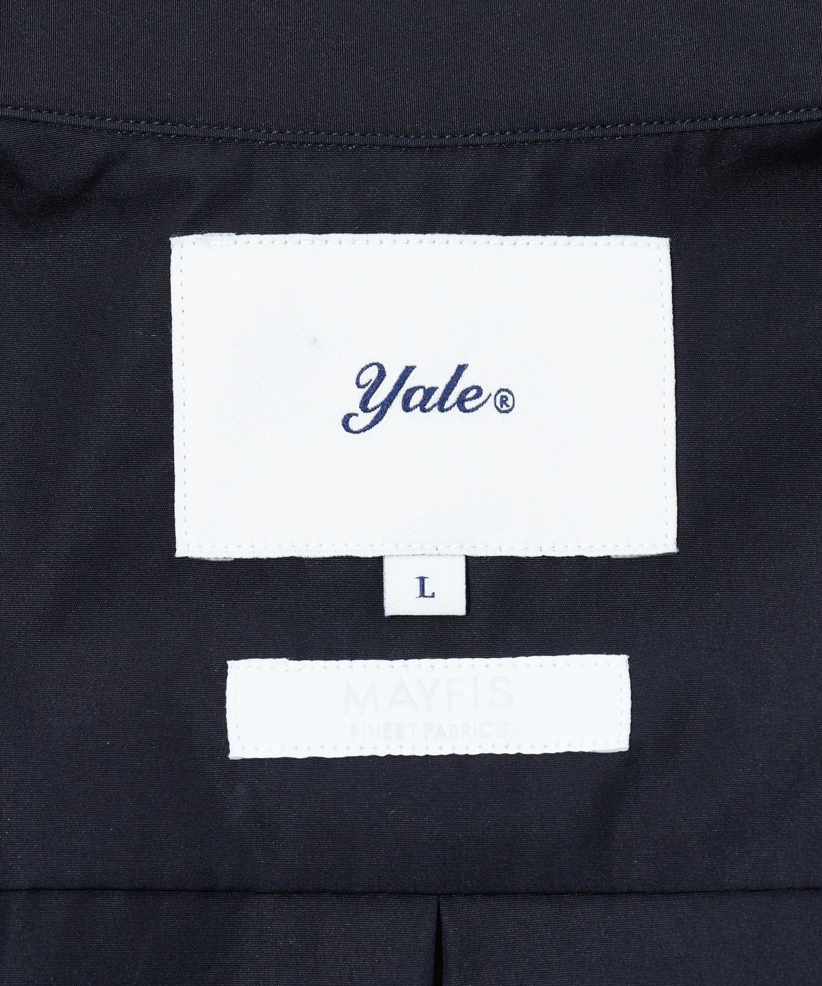 예일(YALE) 120S 하이카운트 비즈니스 포켓 셔츠 네이비