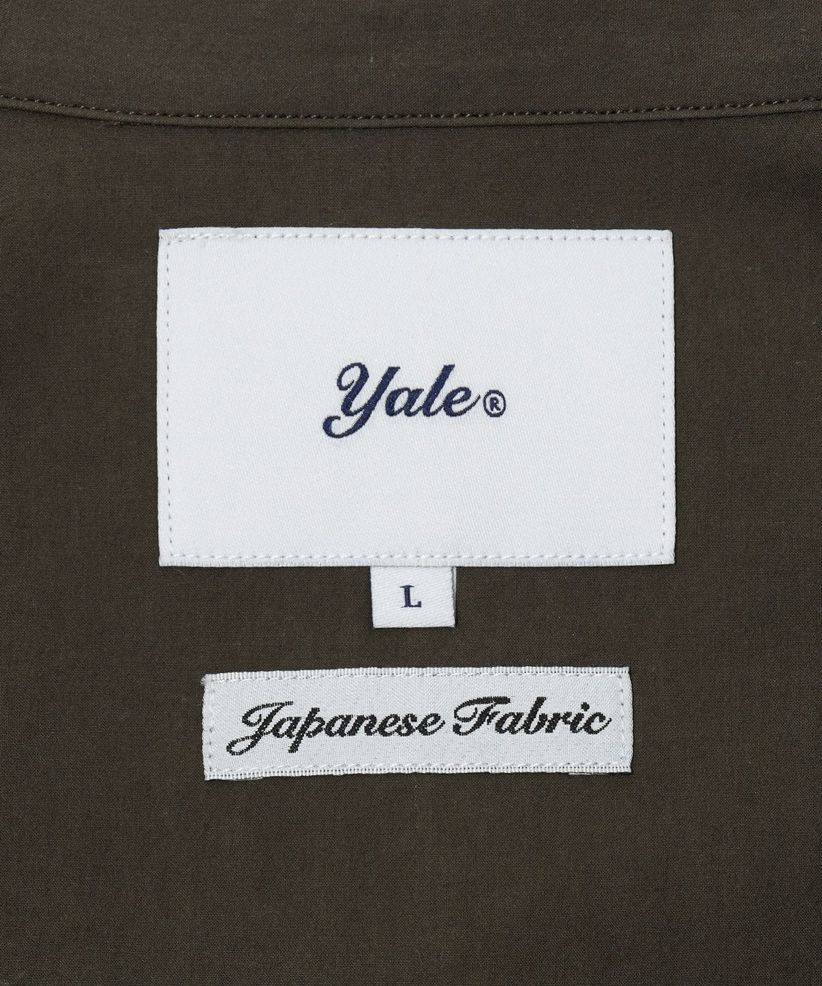 예일(YALE) 60S TYPEWRITER DOUBLE POCKET SCROLL SLEEVE SHIRT BROWN