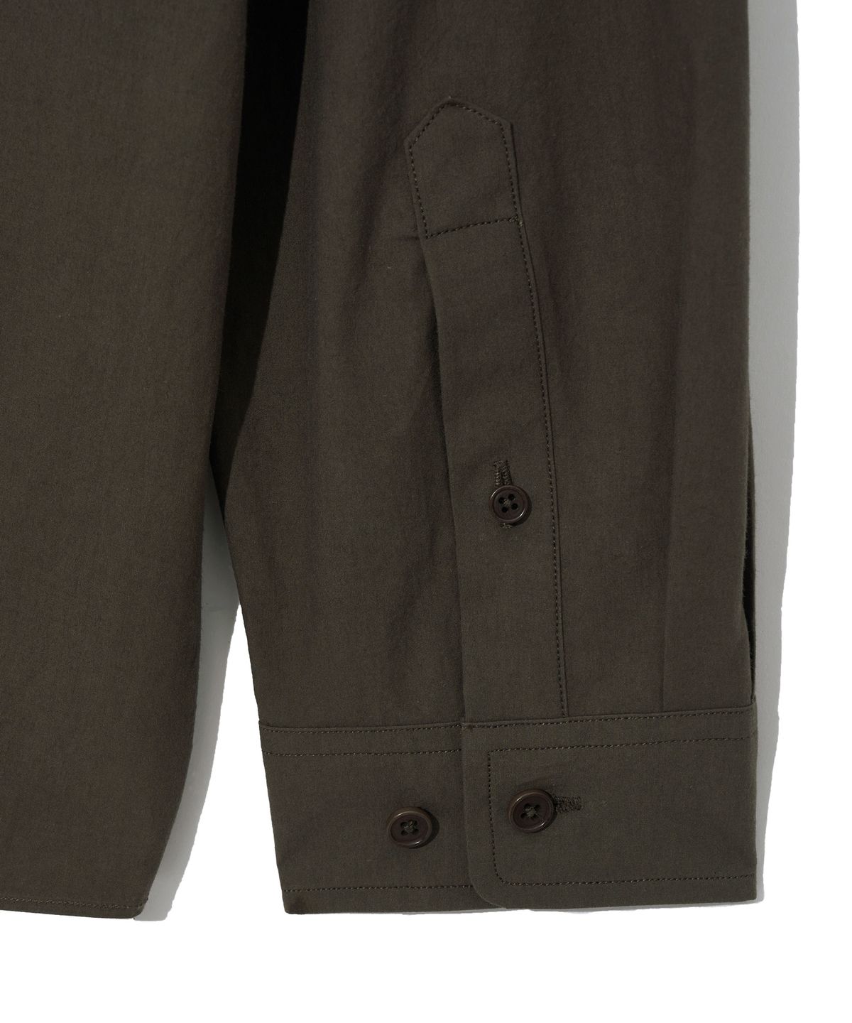 예일(YALE) 60S TYPEWRITER DOUBLE POCKET SCROLL SLEEVE SHIRT BROWN