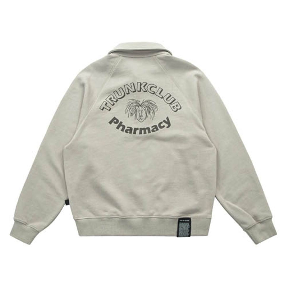 아웃 오브 트렁크(OUT OF TRUNK) TRUNK Pharmacy Polo Sweatshirt (Beige)