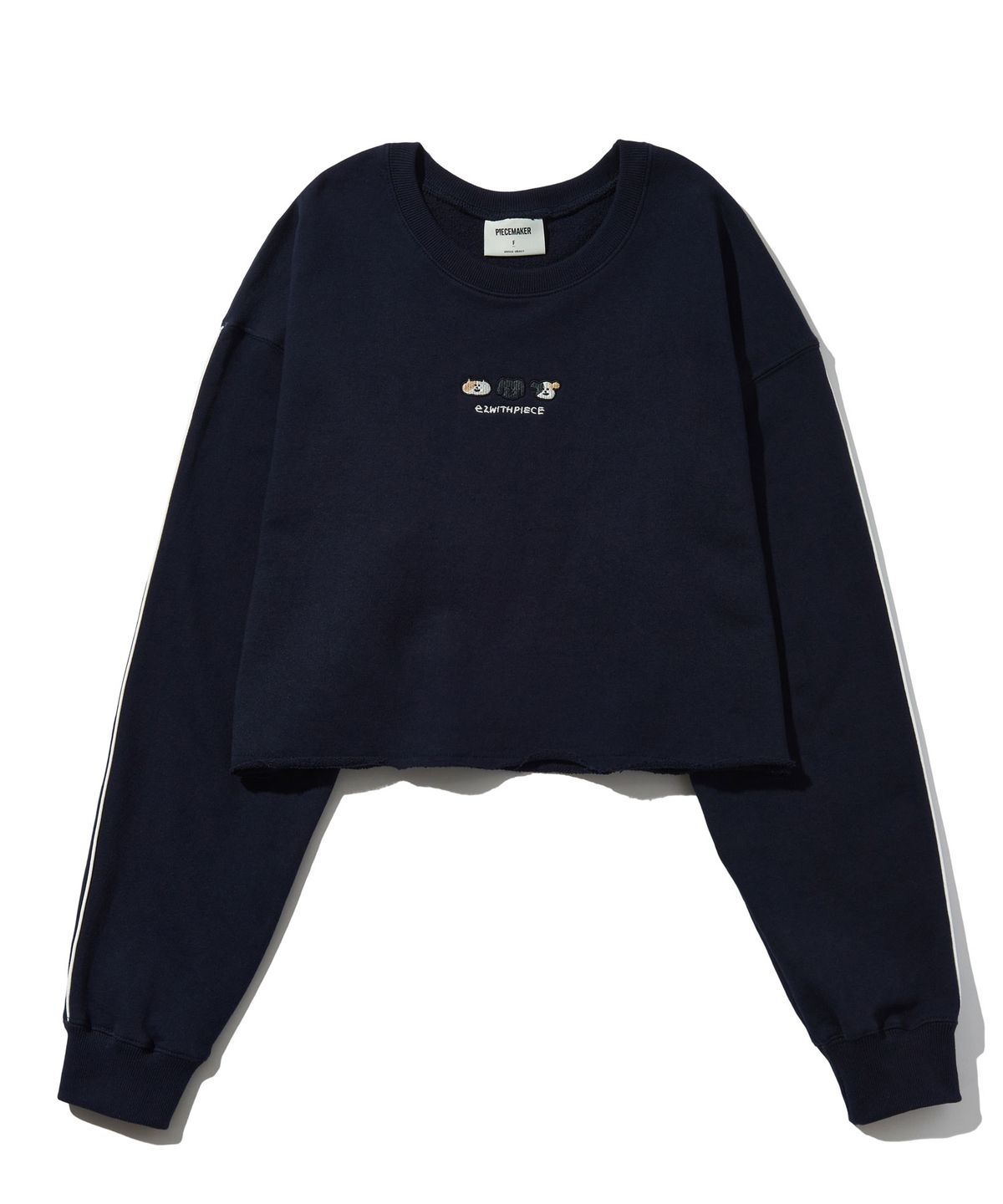 피스메이커(PIECE MAKER) EWP FAMILY LINE SWEAT LS (NAVY)