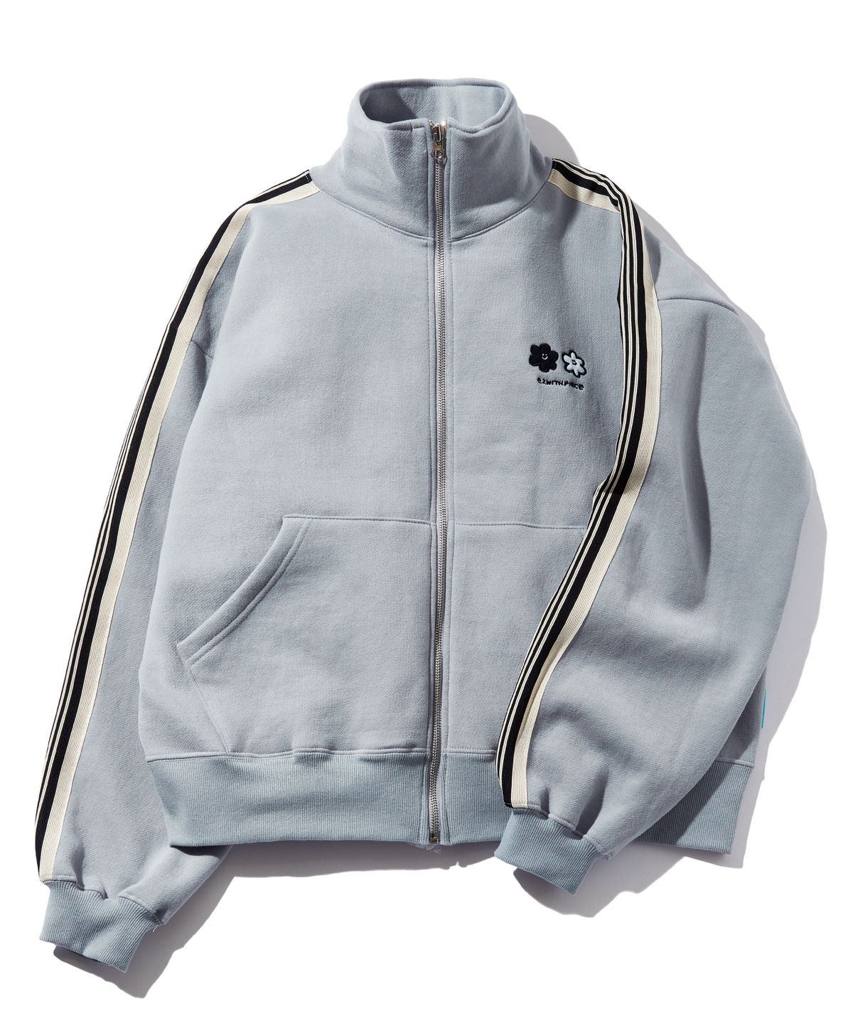 피스메이커(PIECE MAKER) DAISY TRACK LINE JACKET (GREY)
