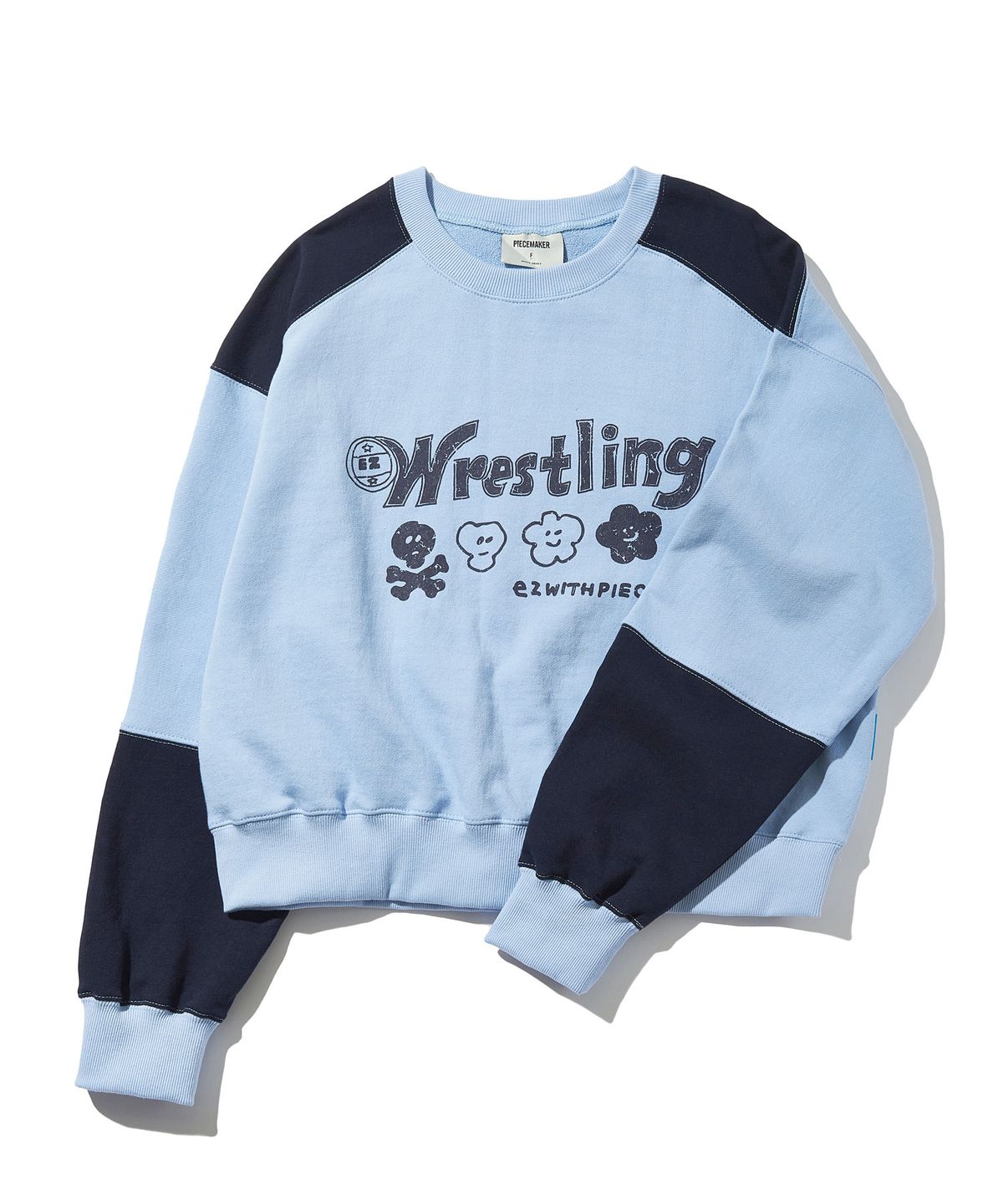 피스메이커(PIECE MAKER) WRESTLING MIX CREW (SKY BLUE)