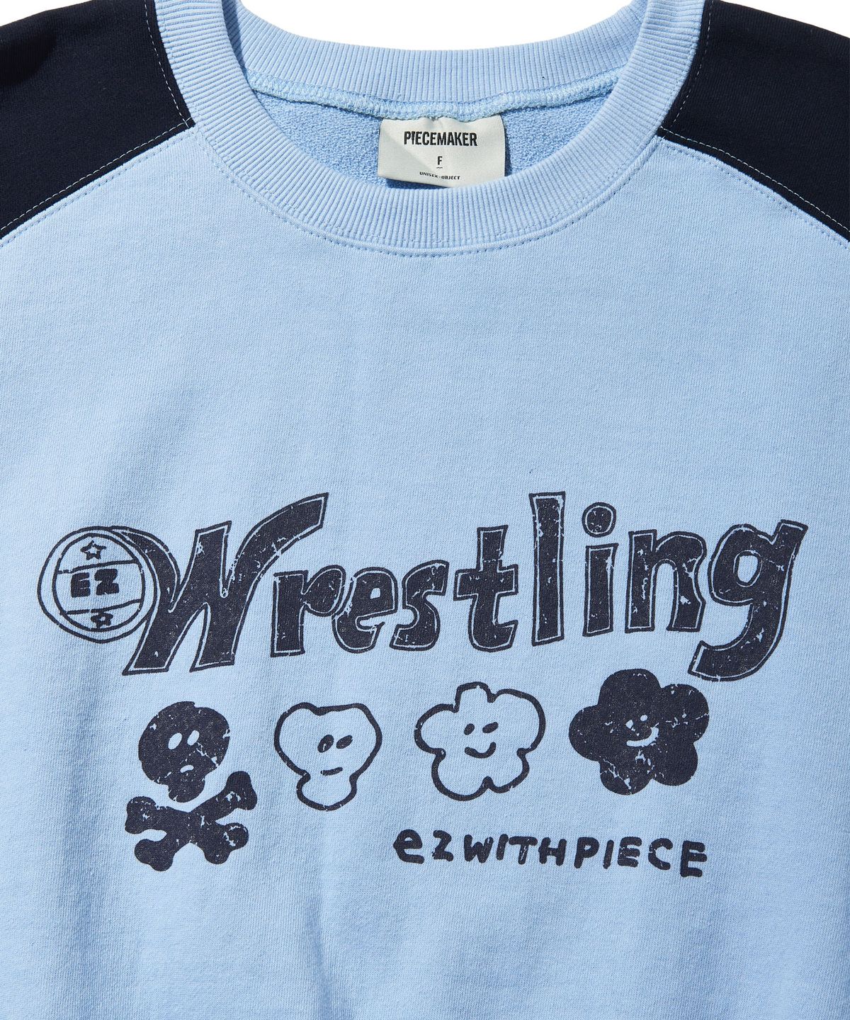 피스메이커(PIECE MAKER) WRESTLING MIX CREW (SKY BLUE)