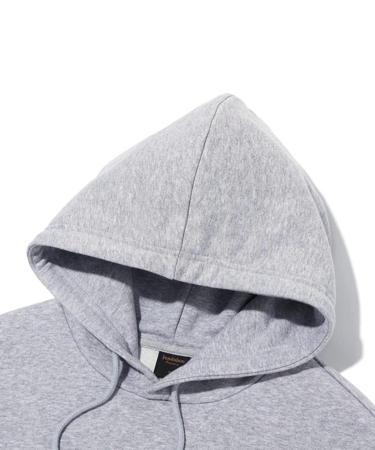 펜듈럼(PENDULUM) 캠퍼 아치 로고 후디 MELANGE GREY (LO6TU149-097)