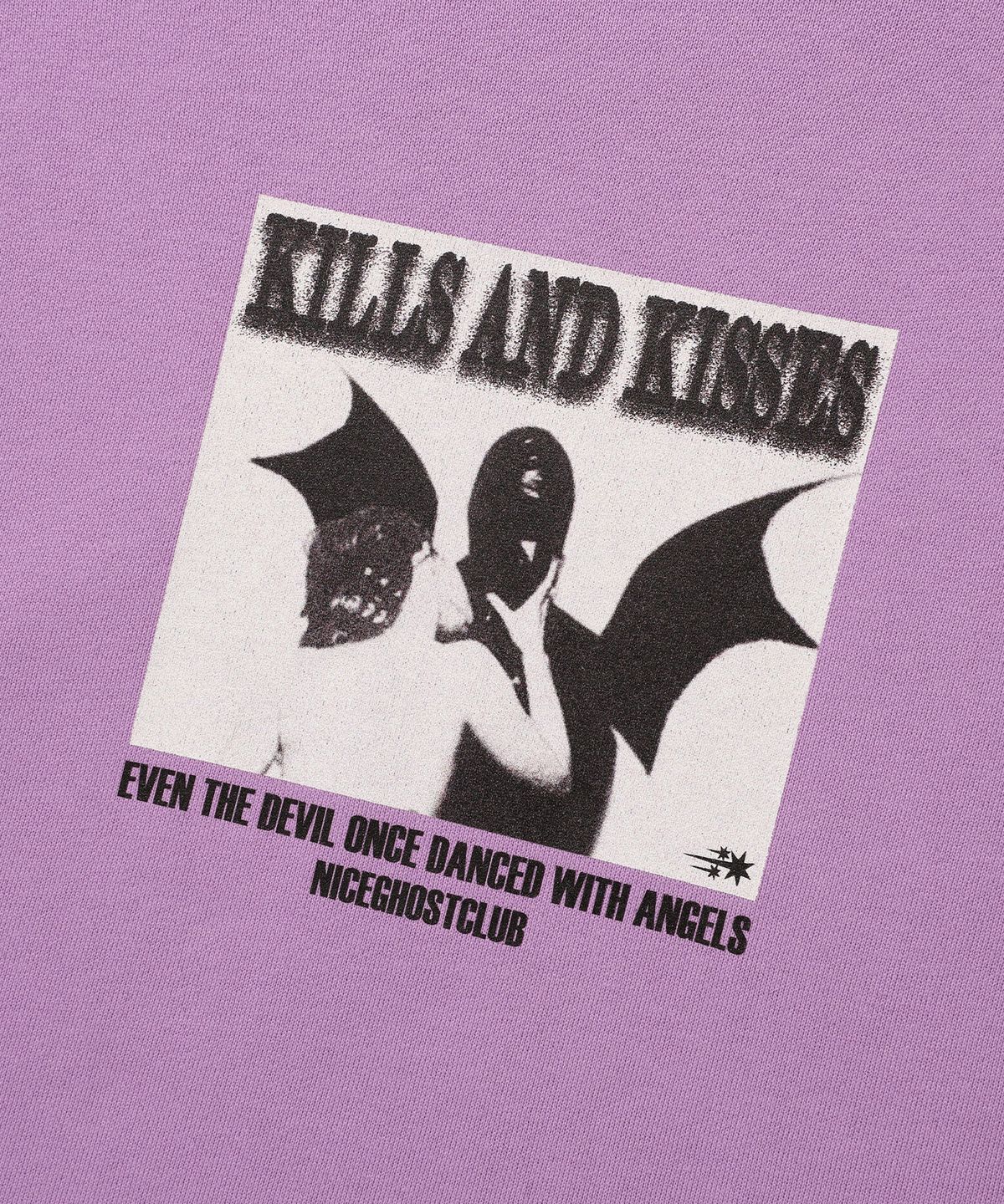 나이스고스트클럽(NICEGHOSTCLUB) KILLS AND KISSES HOODIE_PINK(NG2ESUM415A)