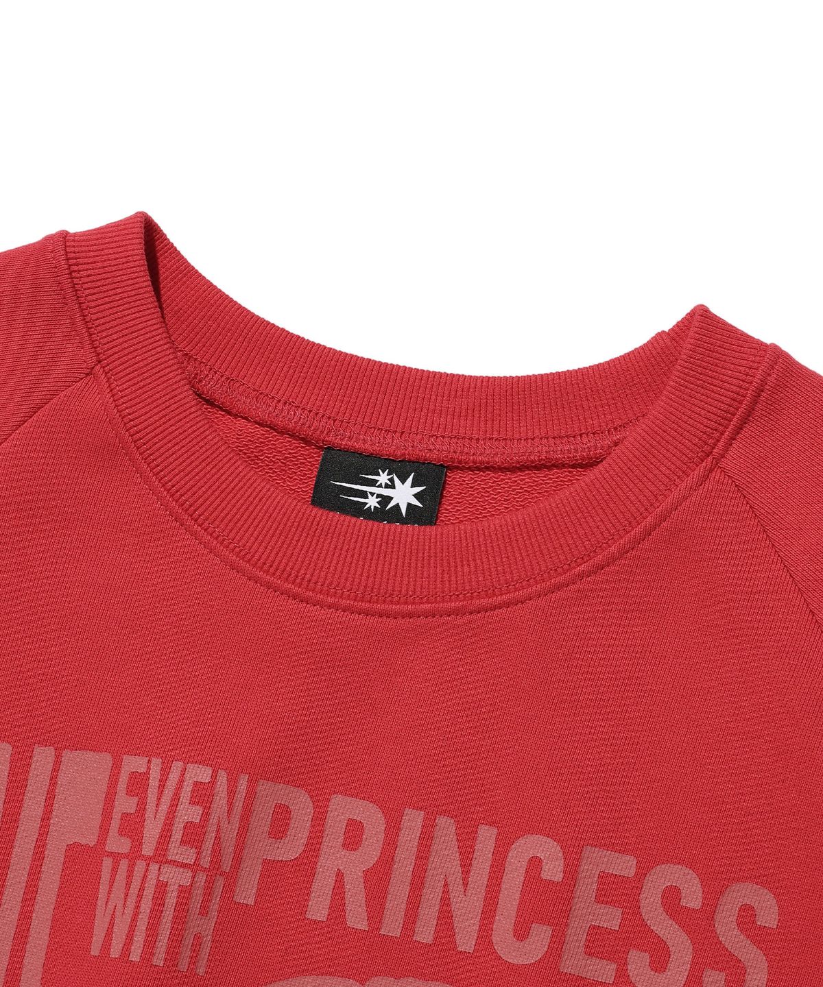 나이스고스트클럽(NICEGHOSTCLUB) PRINCESS SWEATSHIRTS_RED(NG2ESUM442A)